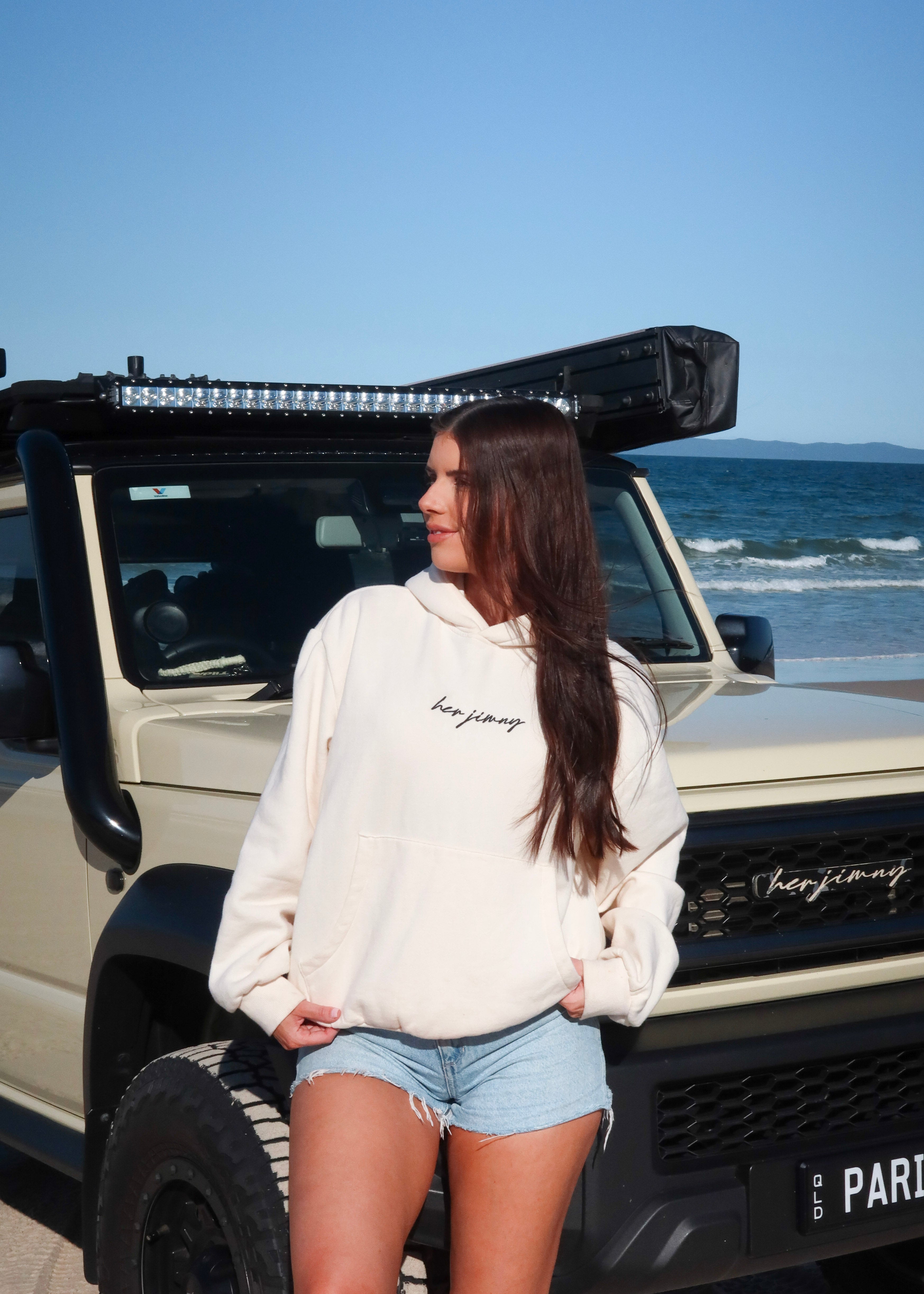 Her Jimny Hoodie - Cream thumbnail