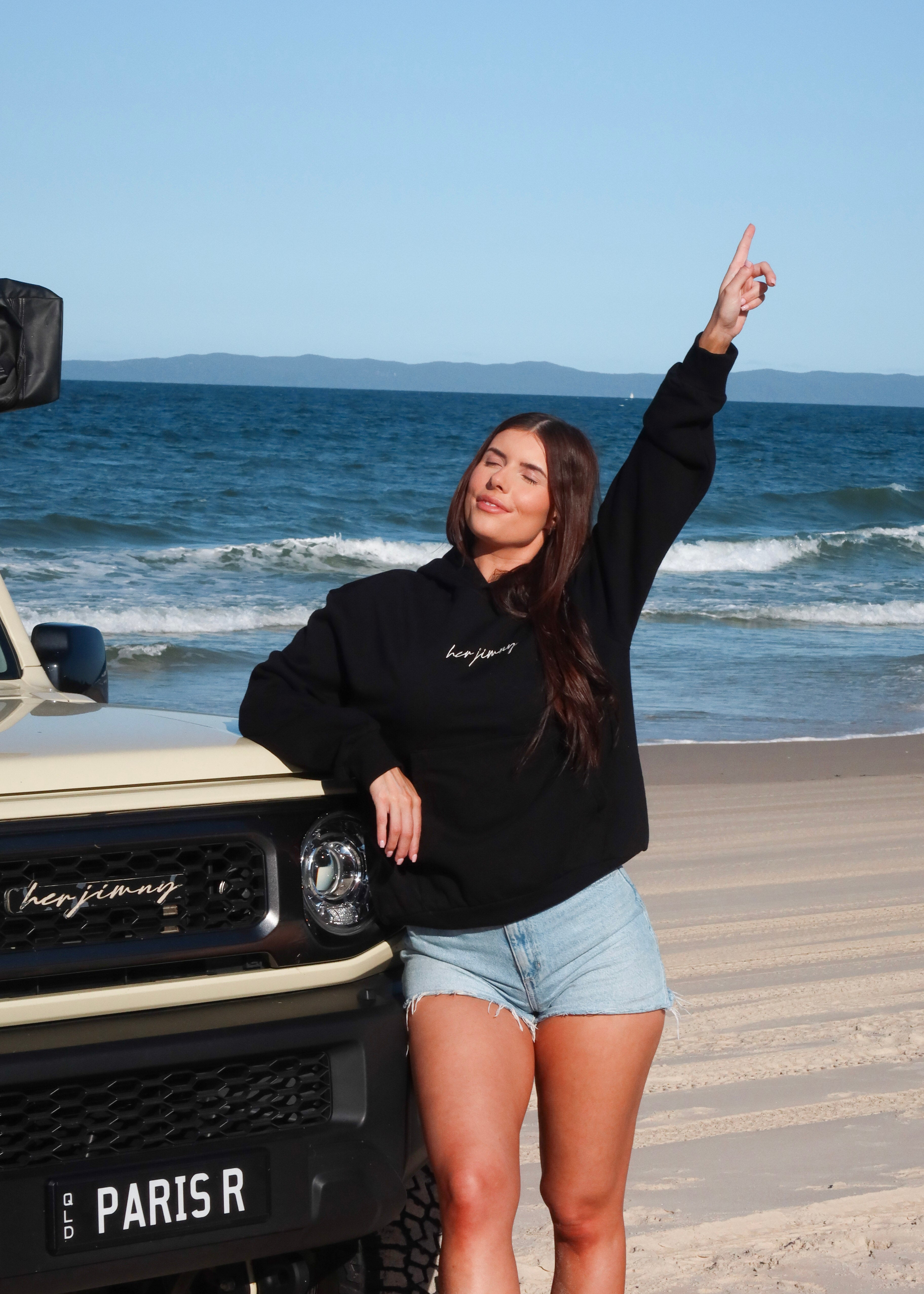 Her Jimny Hoodie - Black thumbnail