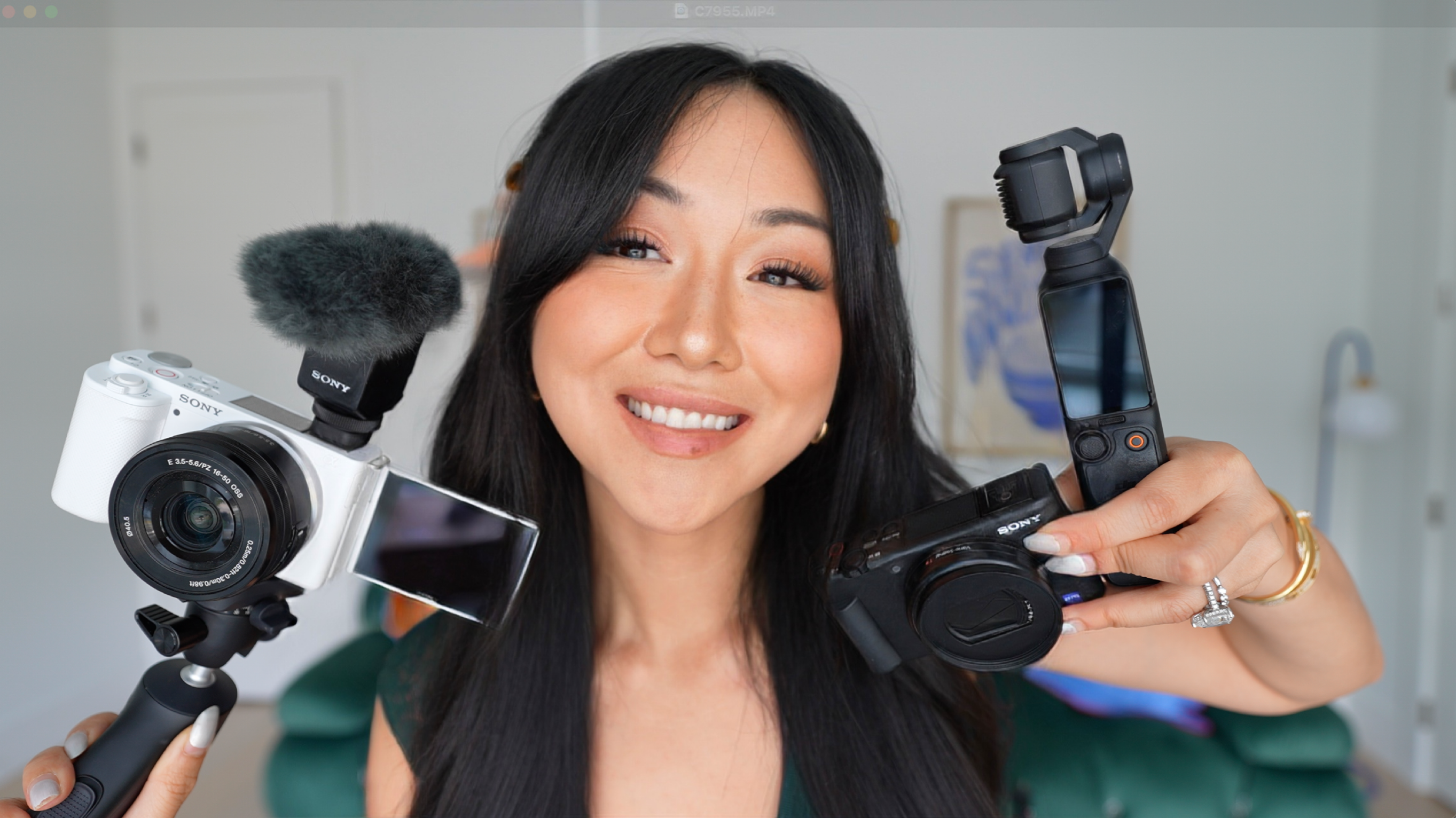 Beginner to PRO Vlog Setup (ZV-E1 vs ZV-E10 vs Pocket 3 vs ZV1!?) thumbnail