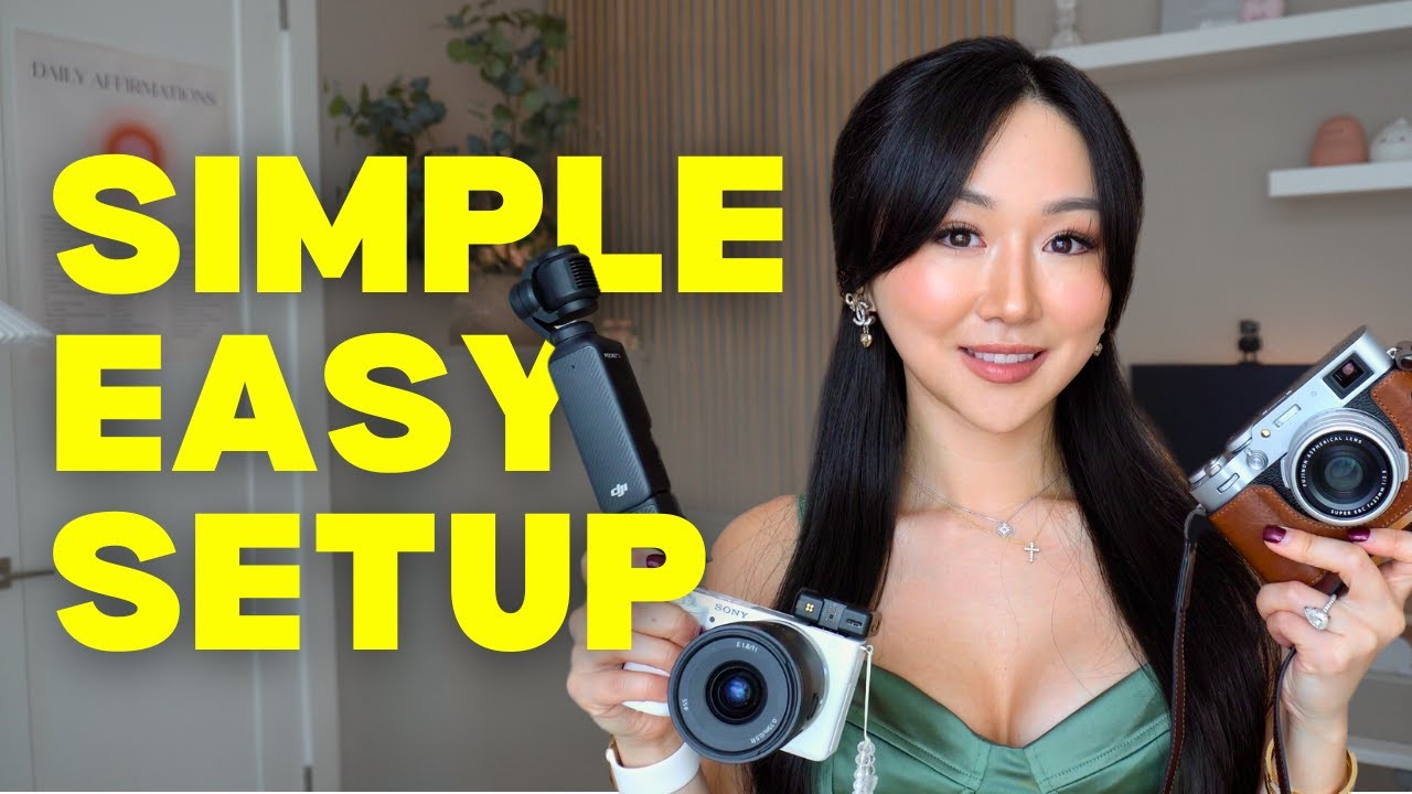 The BEST YouTube AND Short Form Setup for 2025 (Camera, Audio, Lighting, Tripods, and more!) thumbnail