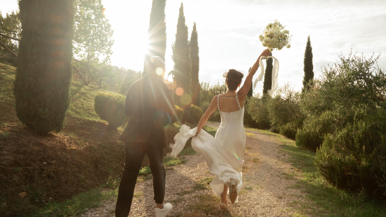 Our Honeymoon Elopement in Tuscany Italy | Artonico Stories thumbnail
