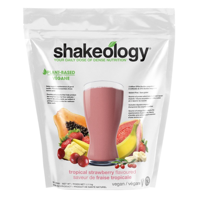 Shakeology Tropical Strawberry Vegan Protein Shake thumbnail