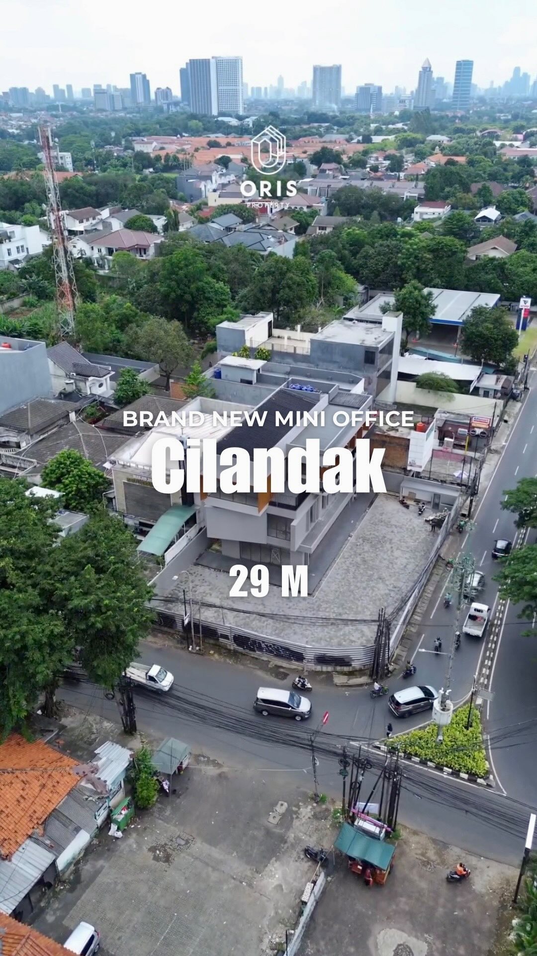 FOR SALE CILANDAK KKO 
BRAND NEW MINI OFFICE BUILDING

Luas Tanah 841 m2
Luas Bangunan 611 m2
Bangunan 3 lantai
Parkir 2