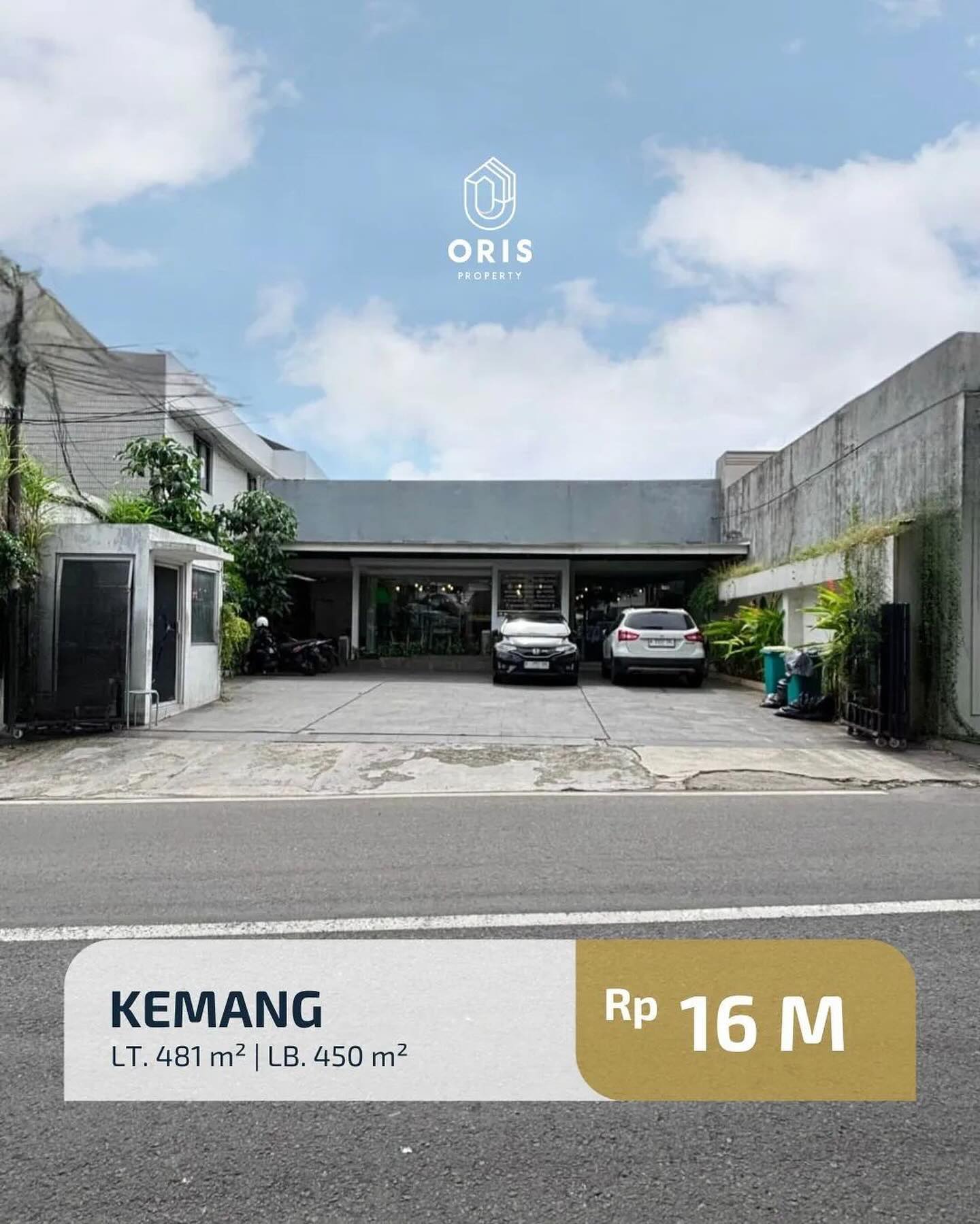 FOR SALE KEMANG
AREA KOMERSIL
COCOK UNTUK USAHA, KANTOR & CAFE

Lokasi Pinggir Jalan Raya
Bebas Banjir
Unfurnished

Luas