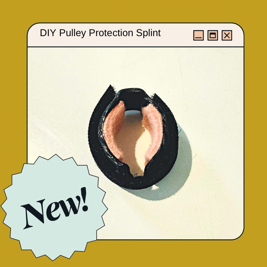 DIY Pulley Protection Splint thumbnail