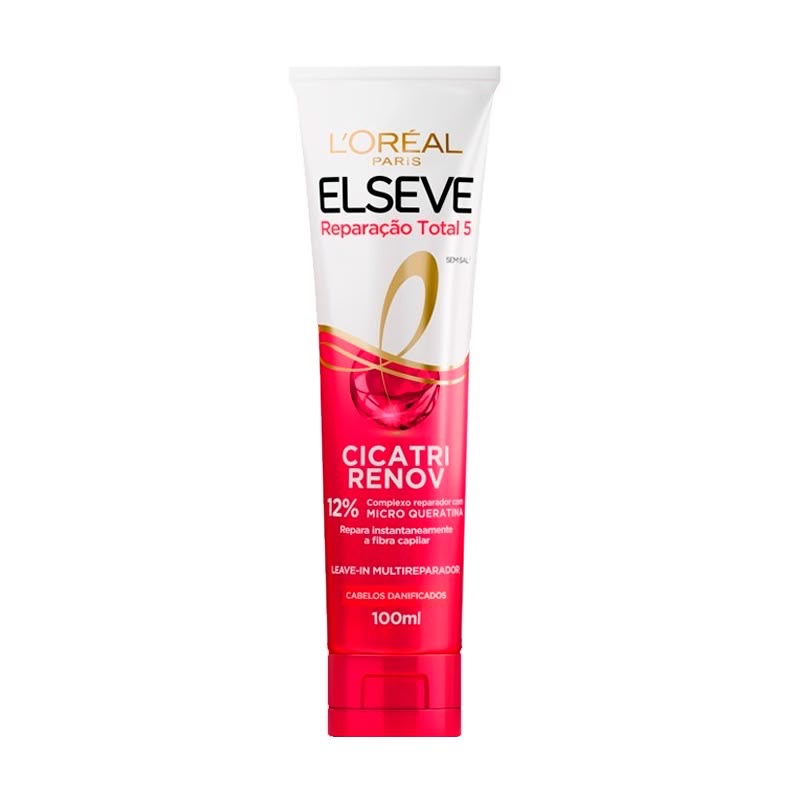 Leave-In L'Oréal Paris Elseve Reparação Total 5 Cicatri Renov 100ml  thumbnail
