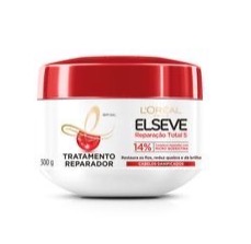 RECONSTRUÇÃO | L'Oréal Paris Elseve Creme de Tratamento Reparador Reparação Total 5 - 300g  thumbnail