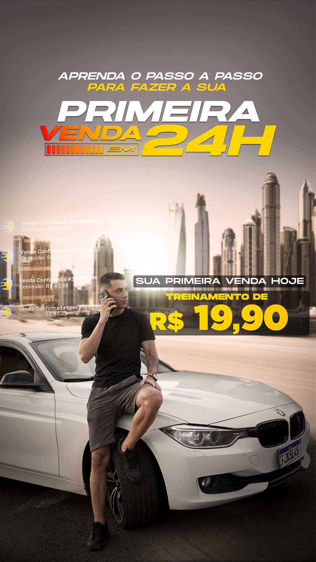 Sua primeira venda em 24 horas  thumbnail
