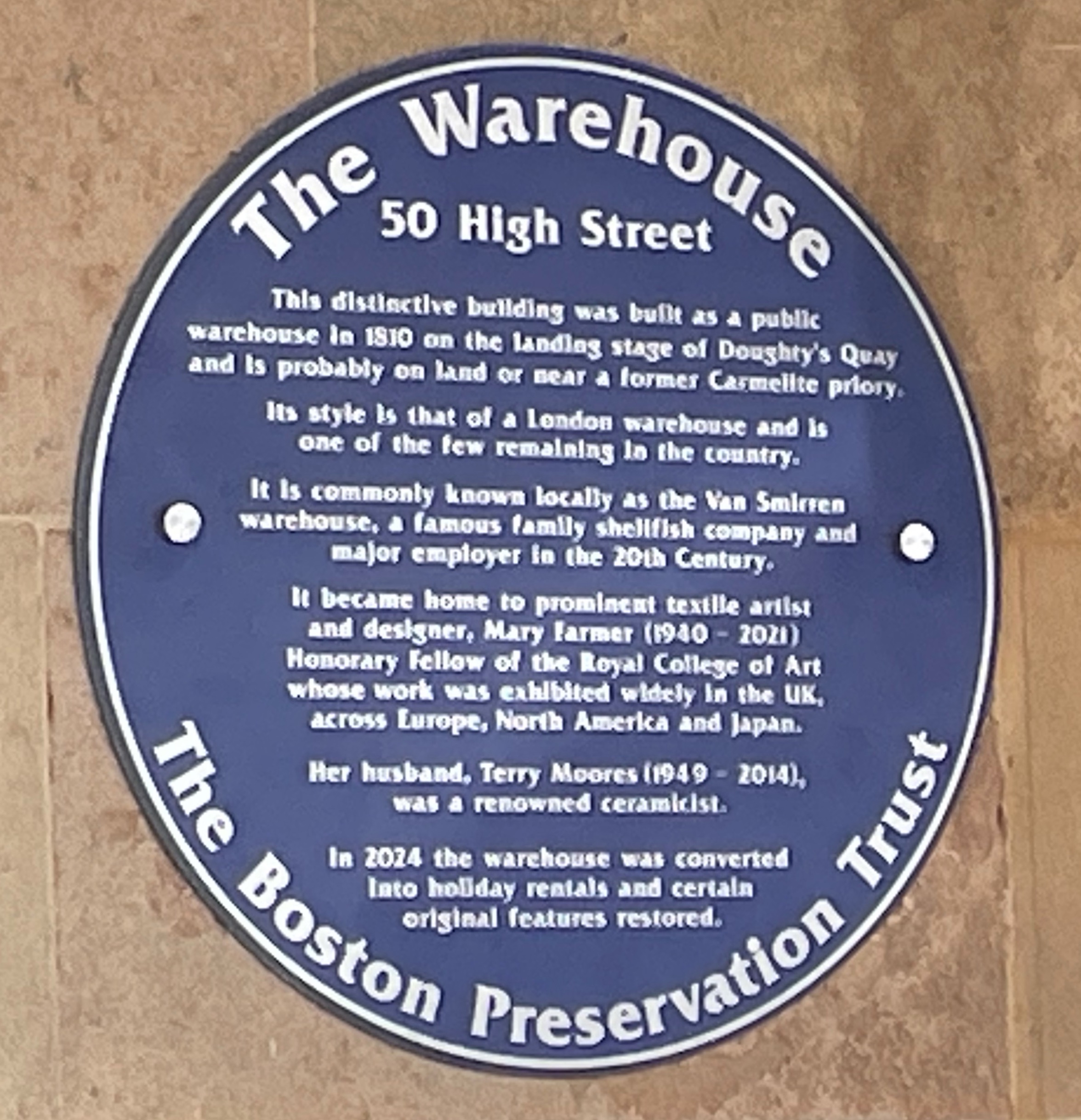 The Warehouse 50 High Street Boston on Open Plaques thumbnail