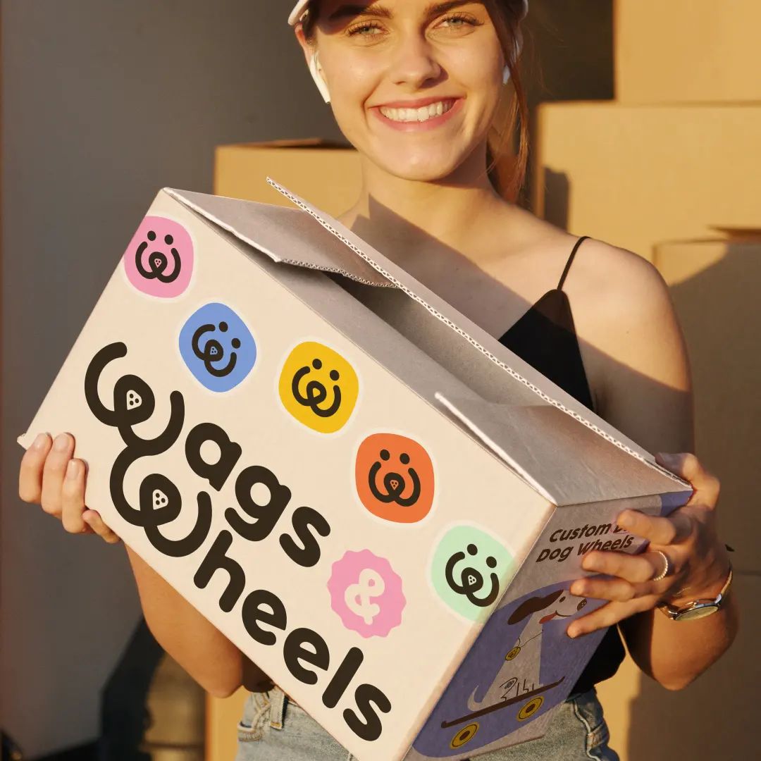 Custom Box Packaging for Wags & Wheels 🐶
#creativeglowchallenge
.
Image source @pexels 
.
.
.
#packagingdesign #productd