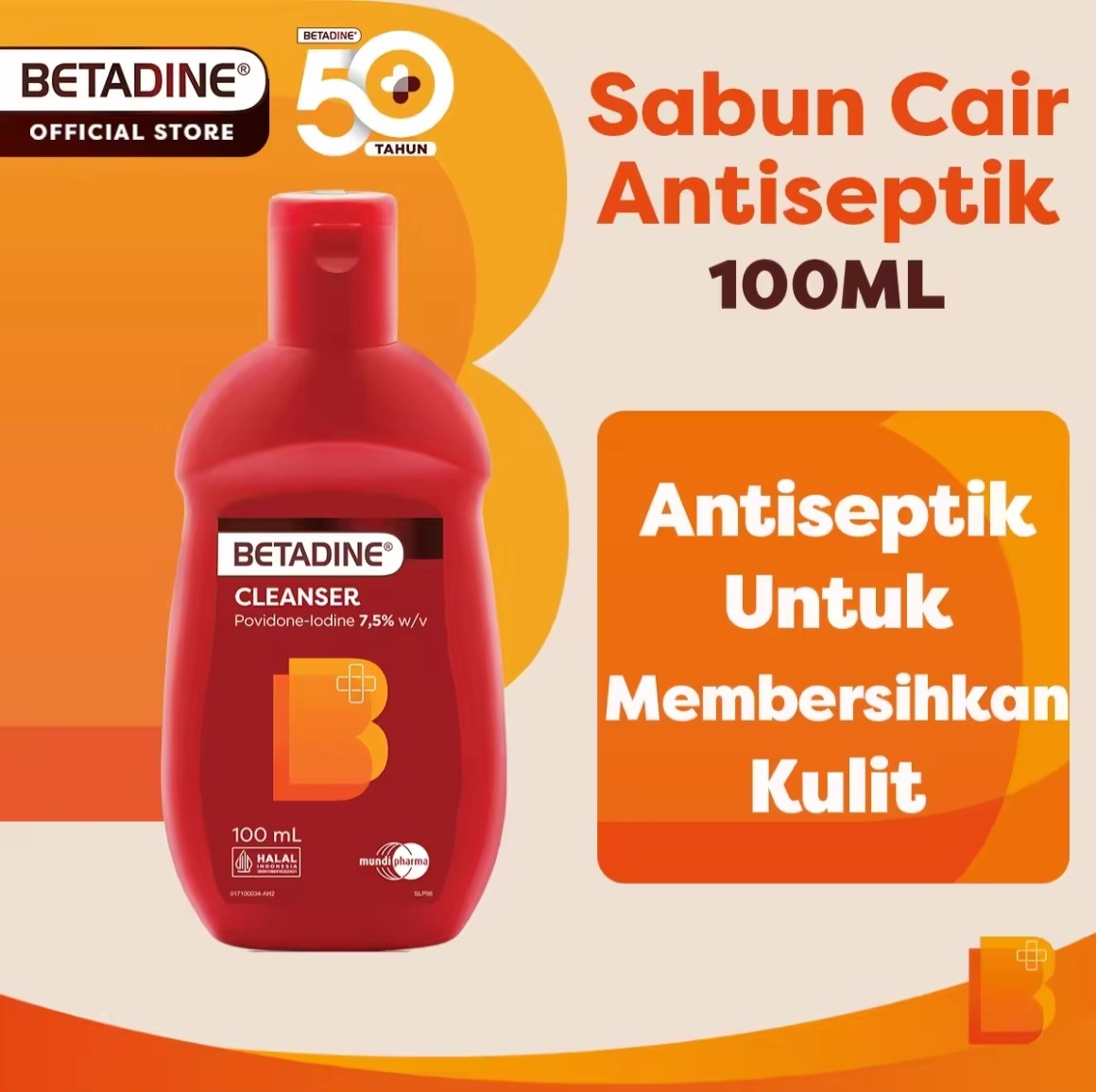 BETADINE ANTISEPTIC SKIN CLEANSER  thumbnail