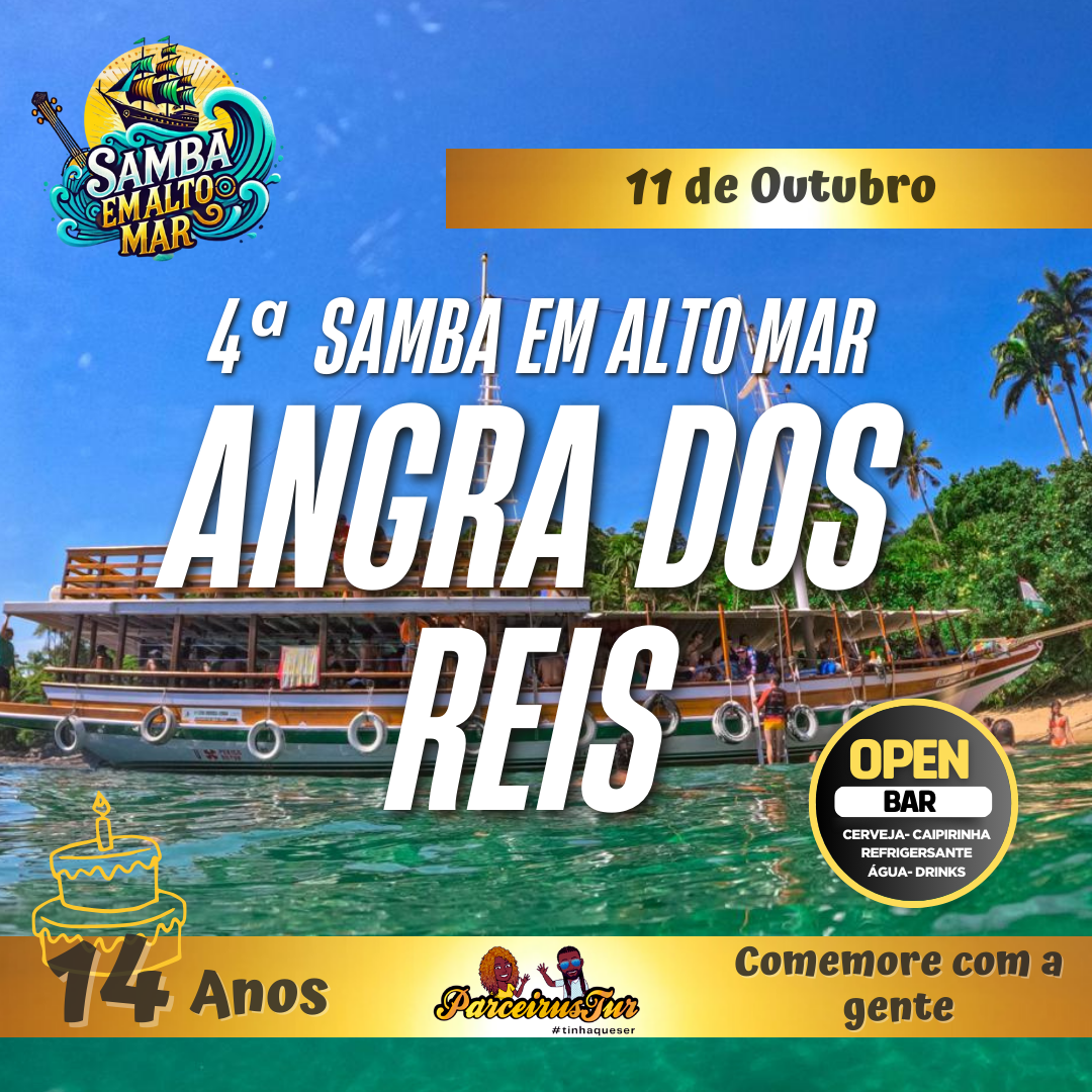 SAMBA EM ALTO MAR - PARCEIRUTUR 14 ANOS - ANGRA DOS REIS thumbnail