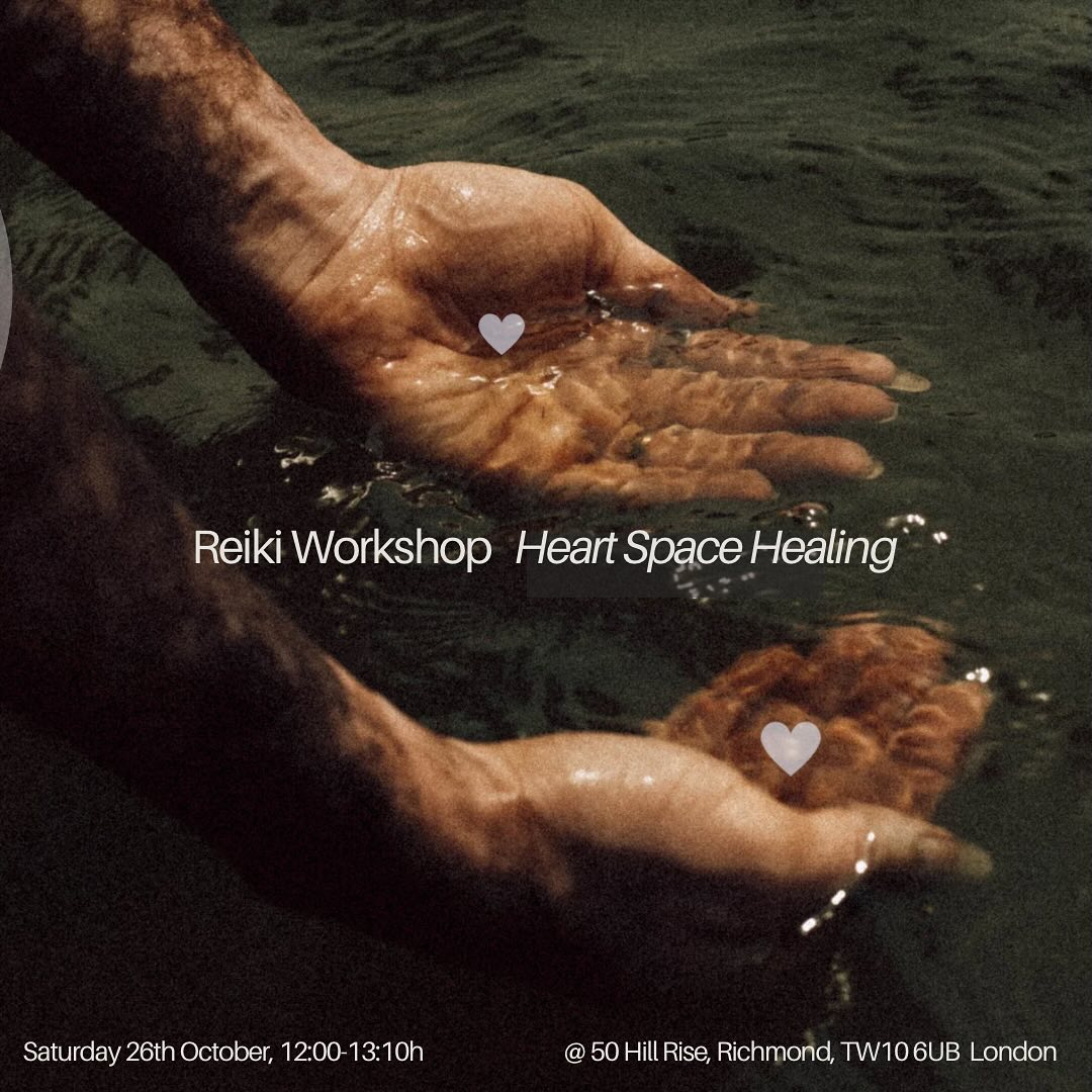 Join @ana.grgurac and @serenareynell for a small group Reiki Workshop focused on heart space healing! Sat 26 October, 12