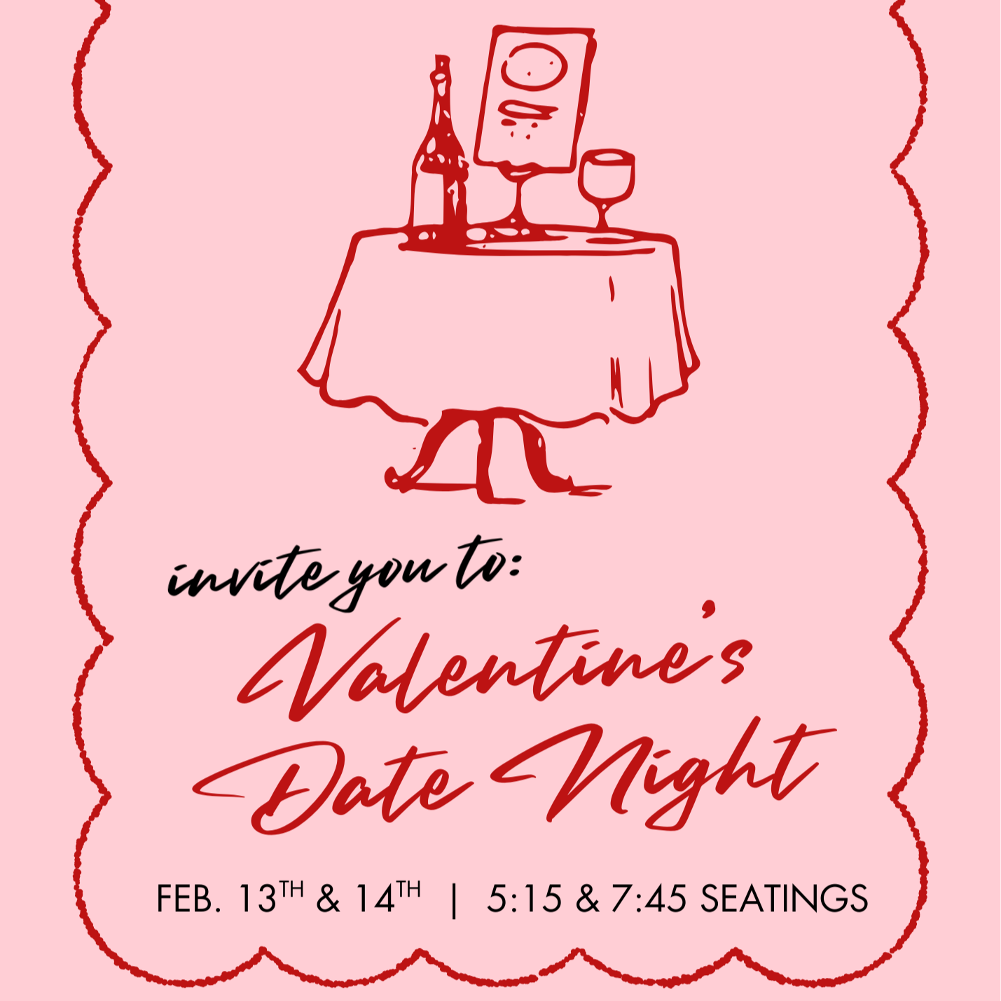 V-Day BOHO Supper Club (7:45p Seating) on February 14th thumbnail