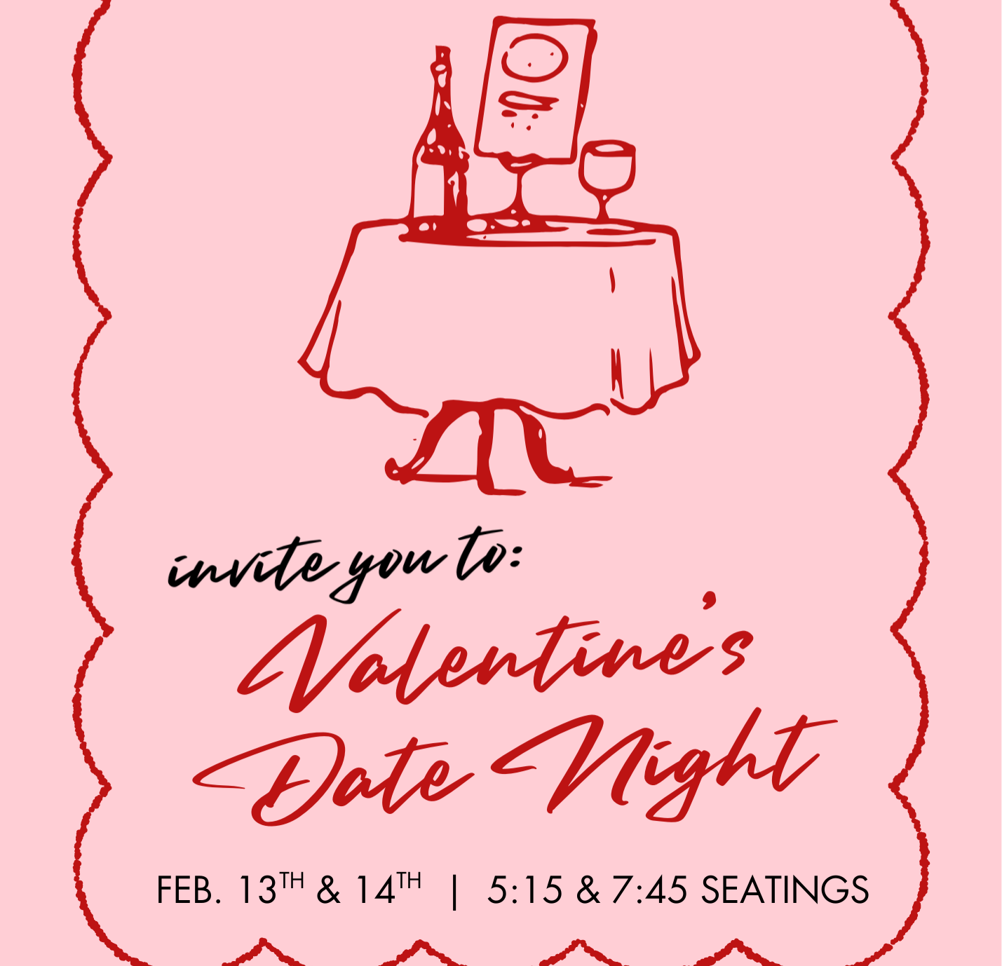 V-Day BOHO Supper Club  (5:15p Seating) on February 13th thumbnail