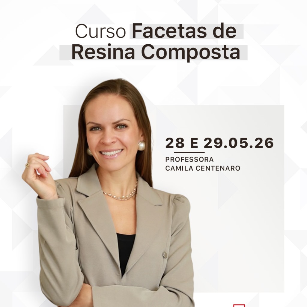 28 e 29/05/26 | Facetas de Resina Composta | Camila Centenaro thumbnail