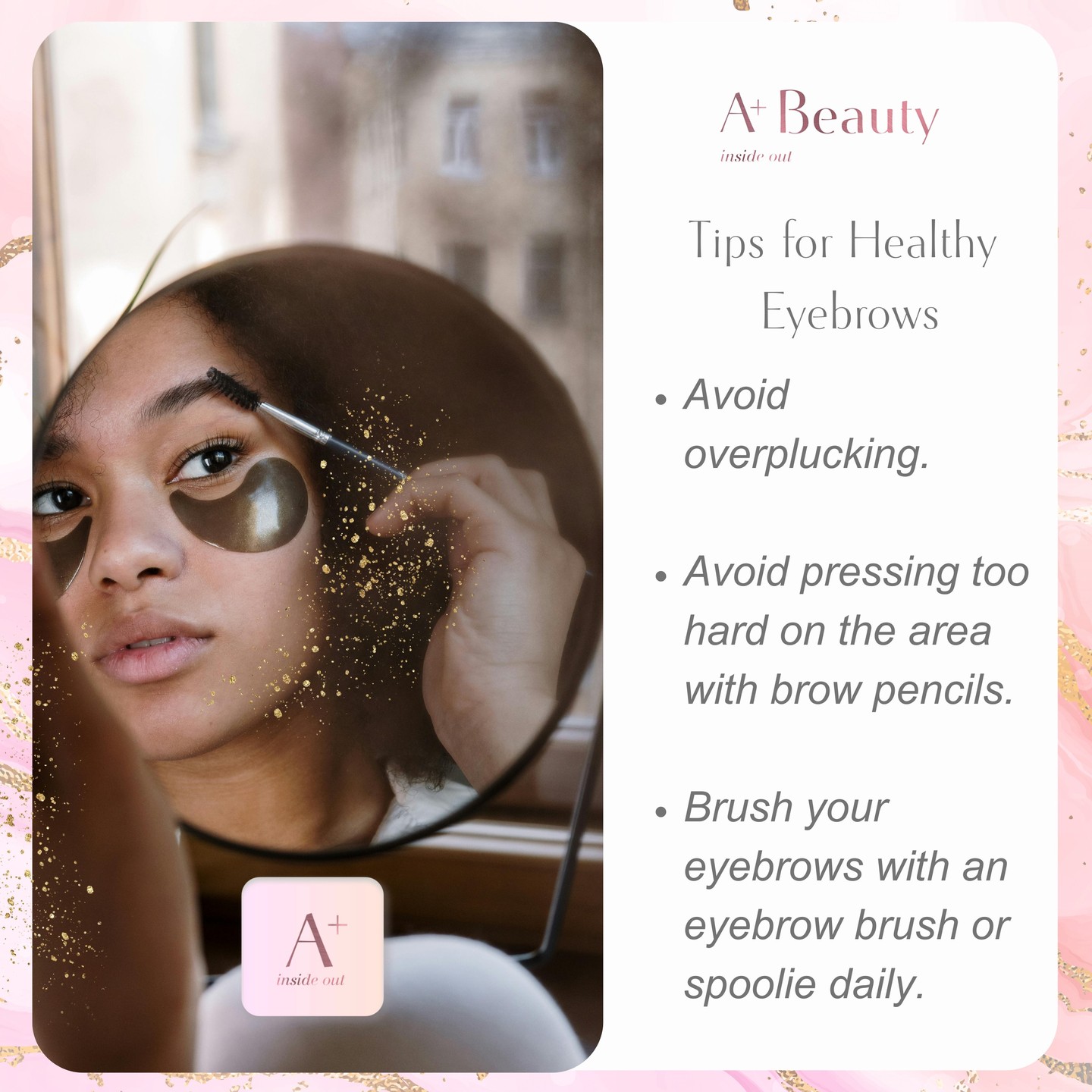 Keep your brows on point with A+ Beauty Salon's home maintenance tips! Or let our experts give your brows the perfect pr
