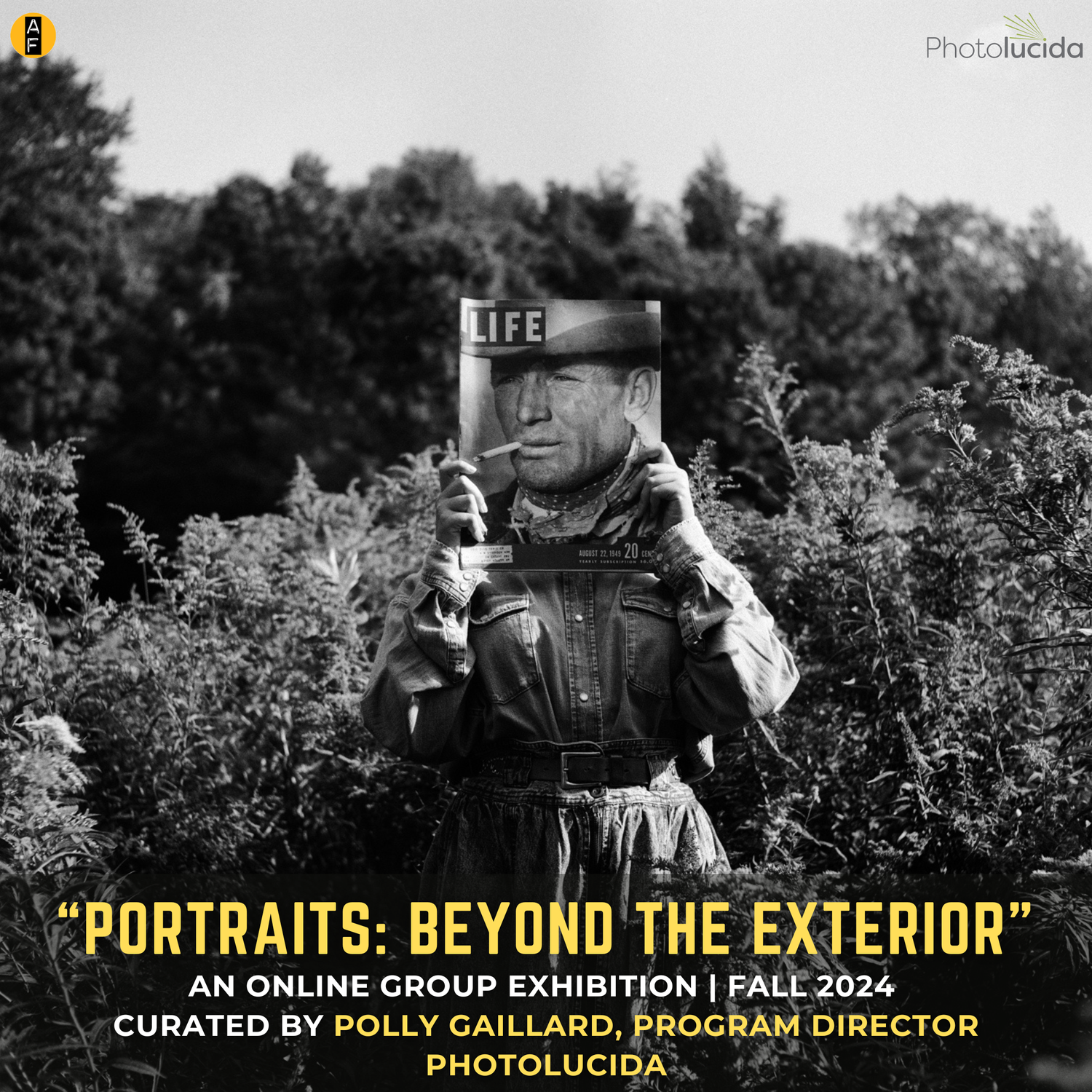 Online Group Exhibition - “Portraits: Beyond the Exterior” - Fall 2024 Curated by  Polly Gaillard, Program Director at Photolucida thumbnail