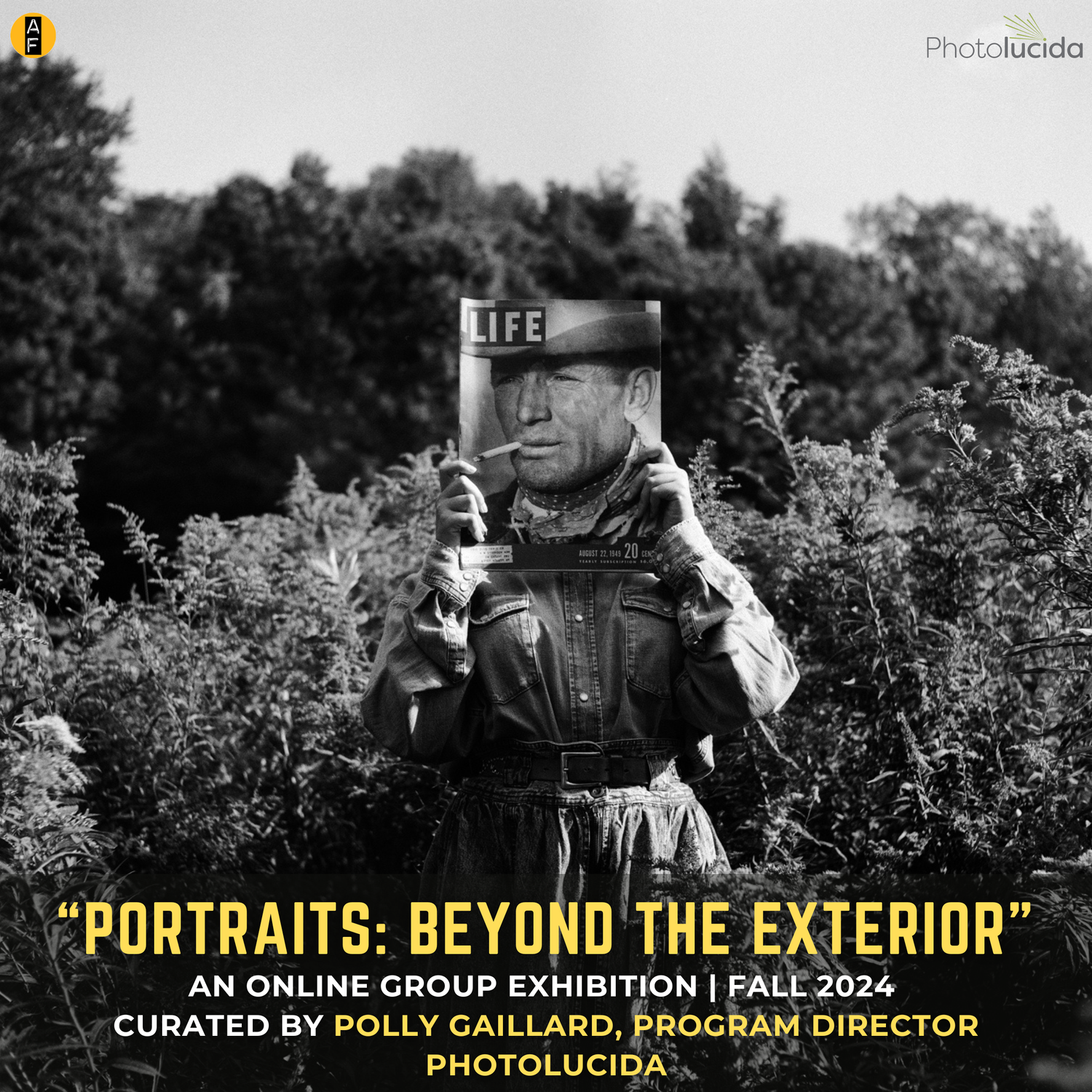 Online Group Exhibition - “Portraits: Beyond the Exterior” - Fall 2024 Curated by  Polly Gaillard, Program Director at Photolucida! thumbnail