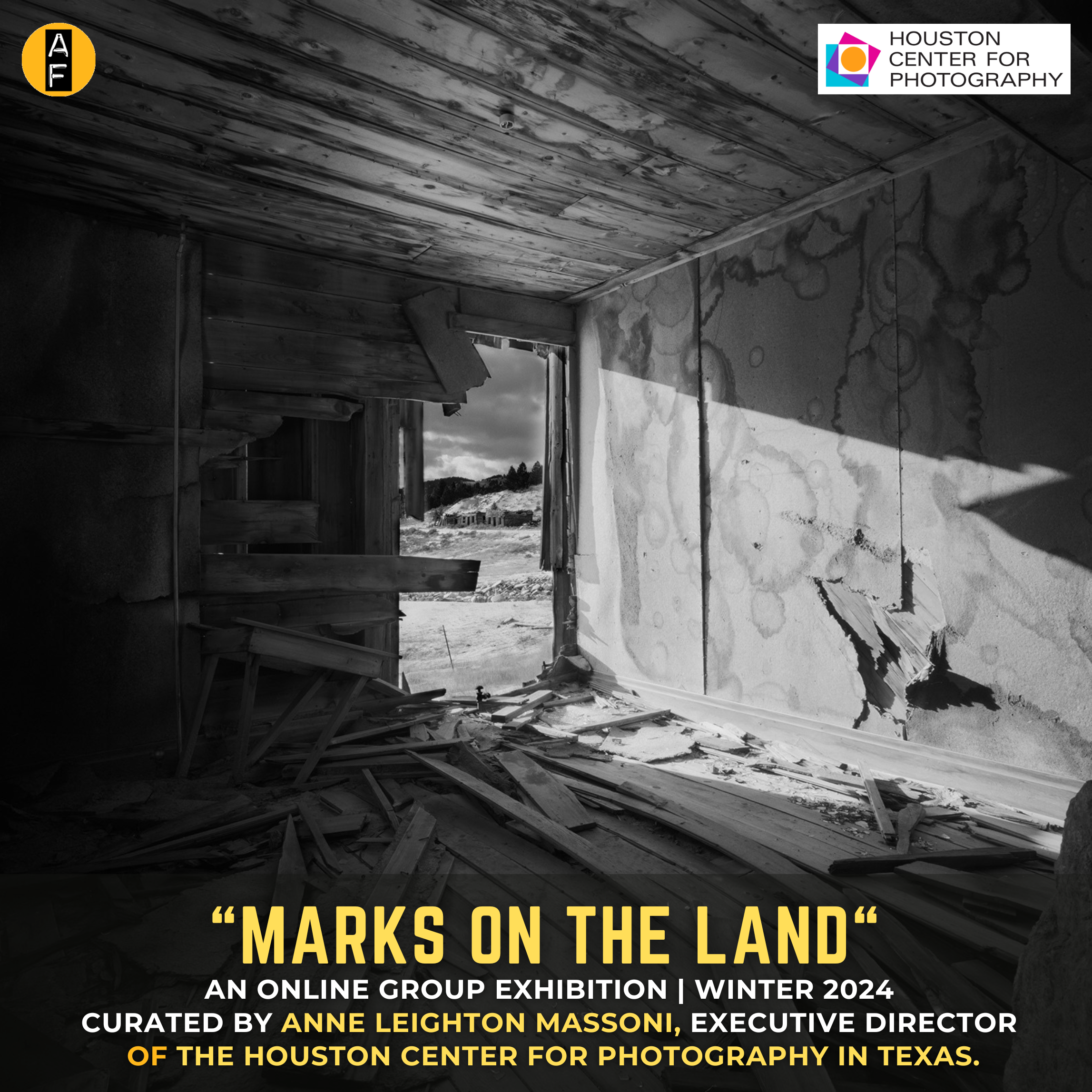 Online Group Exhibition - "Marks on the Land” - Winter 2024 - Curated by  Anne Leighton Massoni, Executive Director of the Houston Center for Photography in Texas thumbnail
