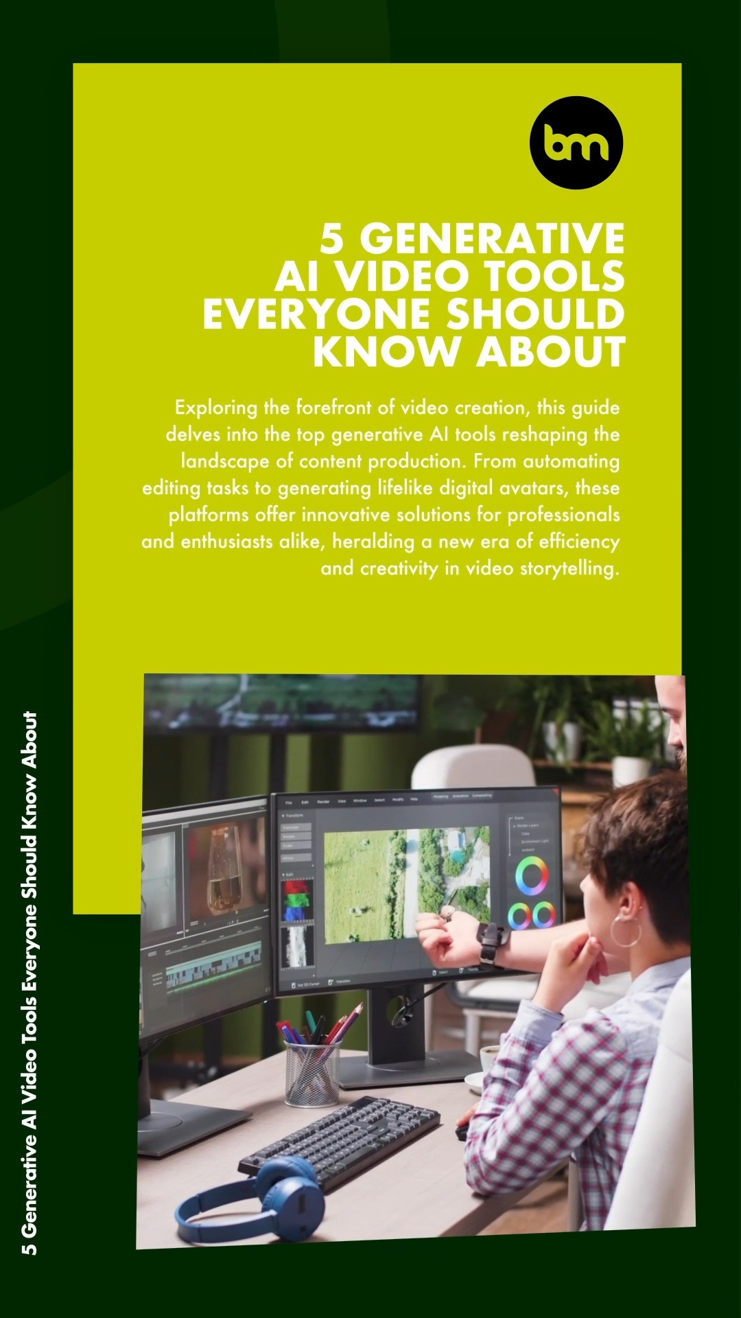 5 Generative AI Video Tools Everyone Should Know About

Exploring the forefront of #video creation, this guide delves in