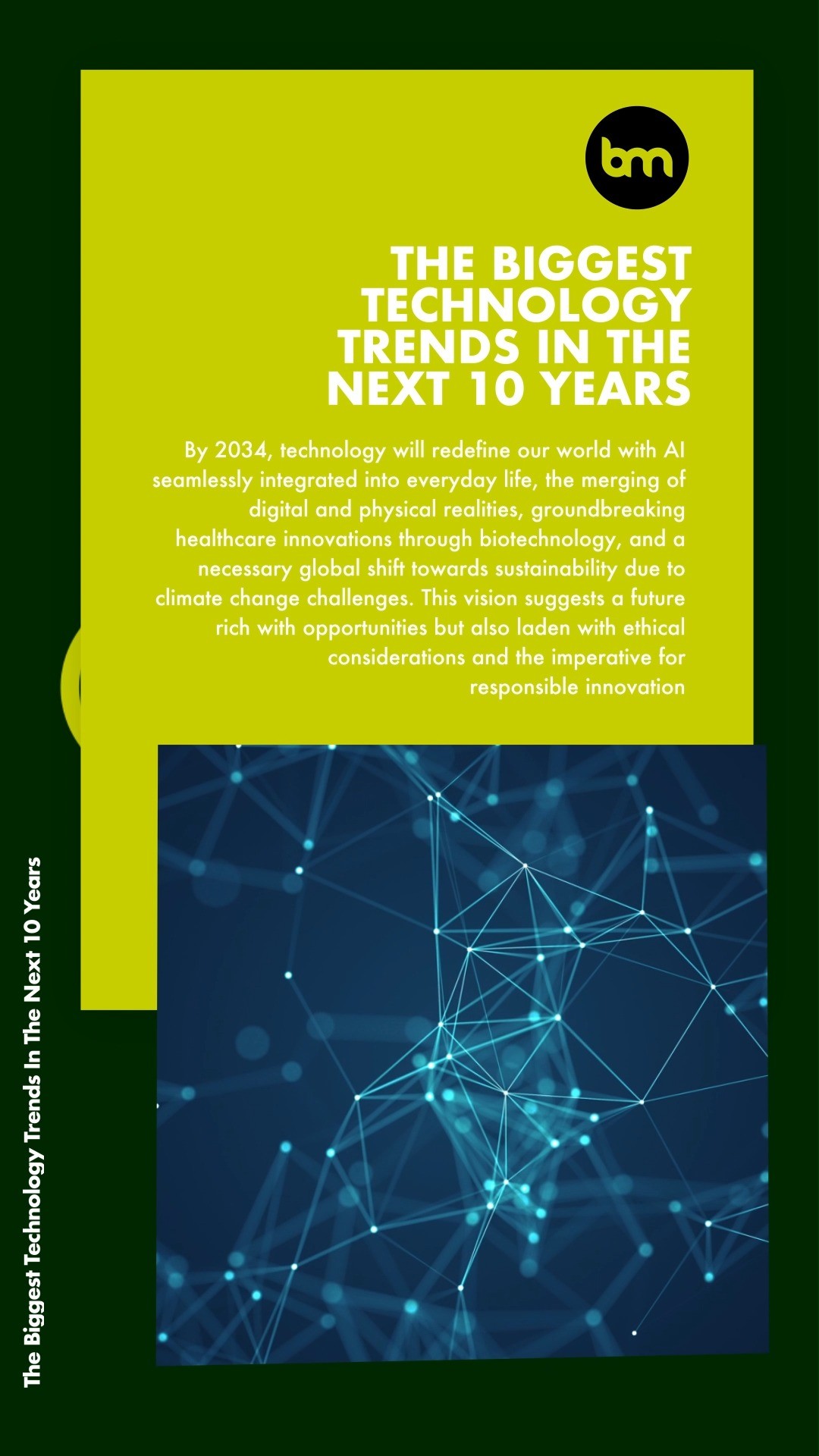 The Biggest Technology Trends In The Next 10 Years

By 2034, #technology will redefine our world with #AI seamlessly int