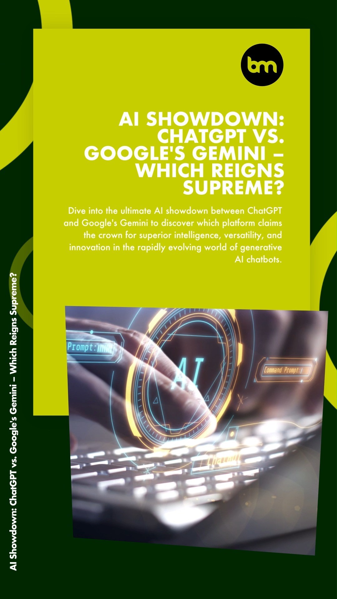 AI Showdown: ChatGPT vs. Google's Gemini – Which Reigns Supreme?

Dive into the ultimate #AI showdown between #ChatGPT a