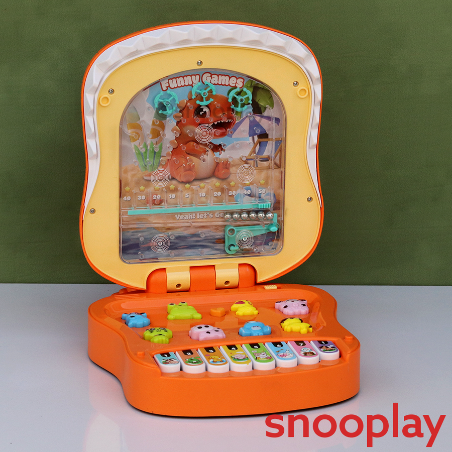 Crocodile with Dino Theme Electronic Marble Game | Animal Sound, Multiple Music & Light (3-8 Years) thumbnail