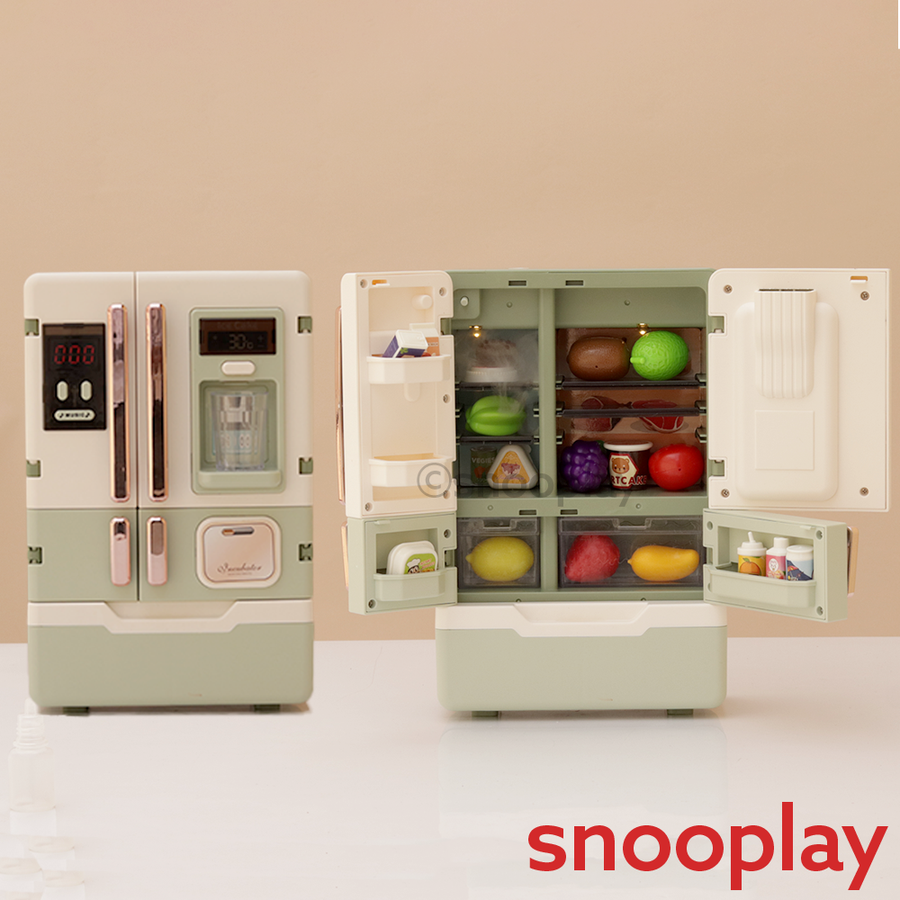 28 Pieces Realistic Refrigerator Play Set with Light & Sound (3-8 Years) thumbnail