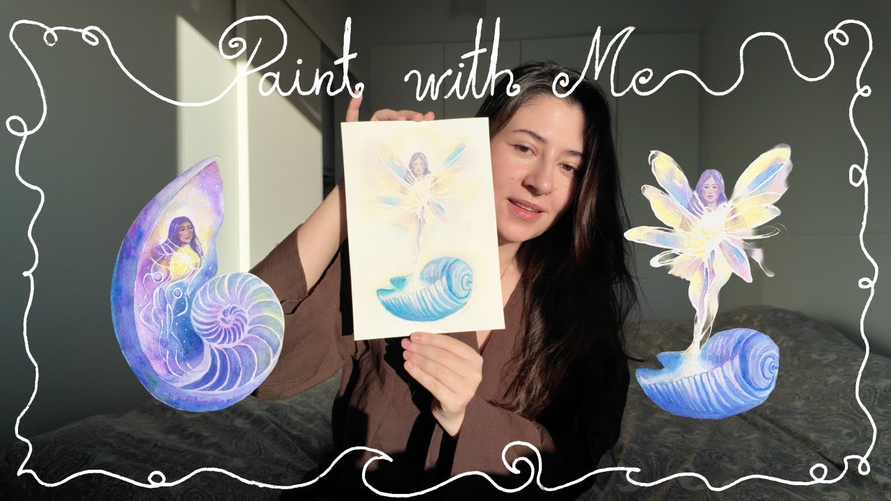 Paint with me 🐚 Coming out of my shell thumbnail