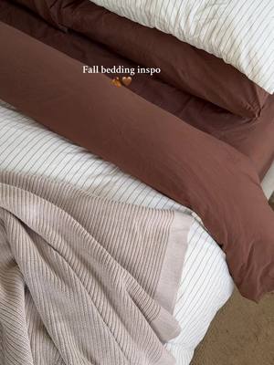 Some fall bedding inspo 🤎🍂🍁 #fallbeddinginspo#fallbedroom#fallbedding#homedecor#cozyhome