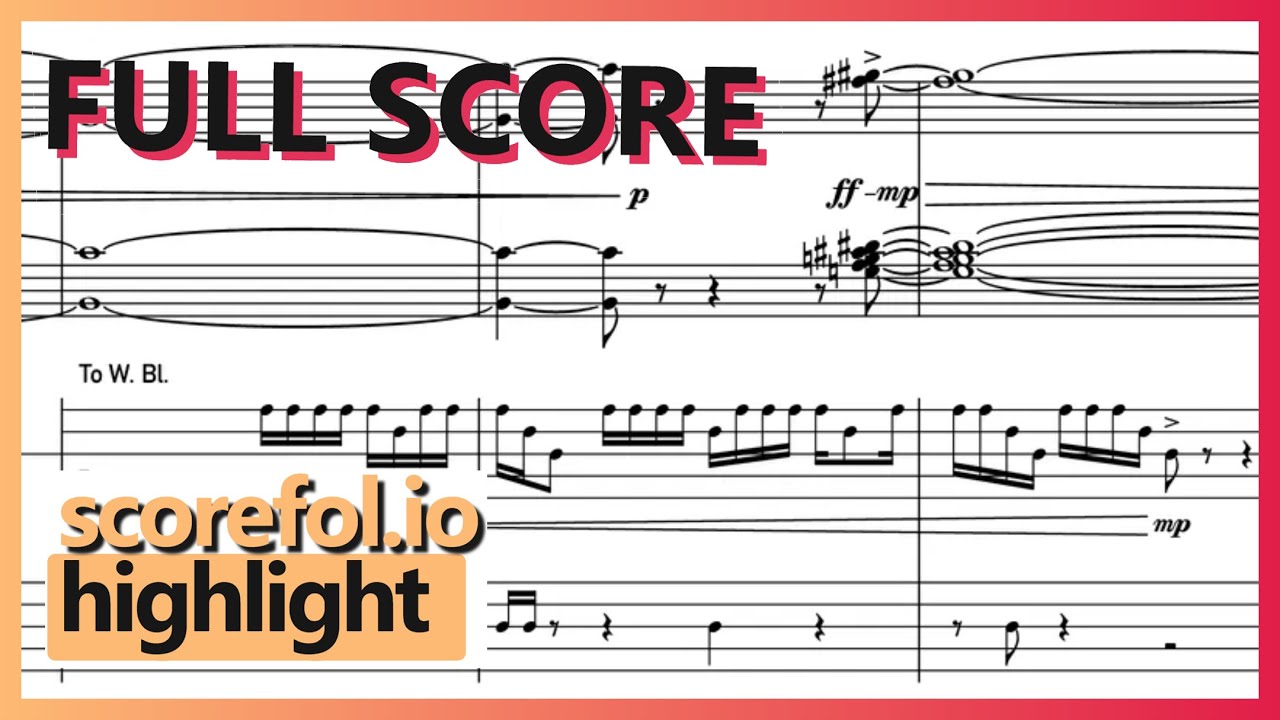 Scorefol.io Highlight — A Poorly Guided Meditation [w/ score] thumbnail