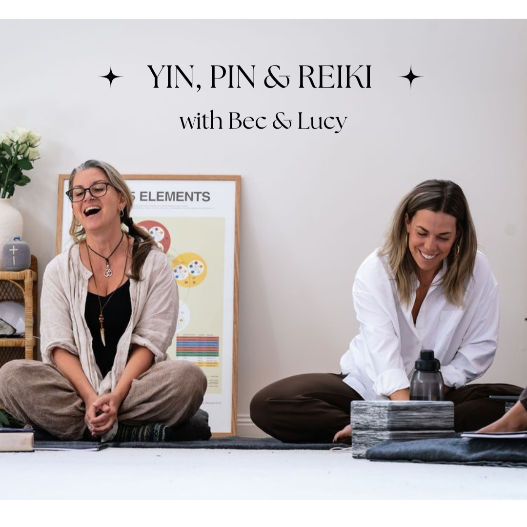 Yin, Pin & Reiki - Seasonal Series with Lucy & Bec at Point Leo thumbnail