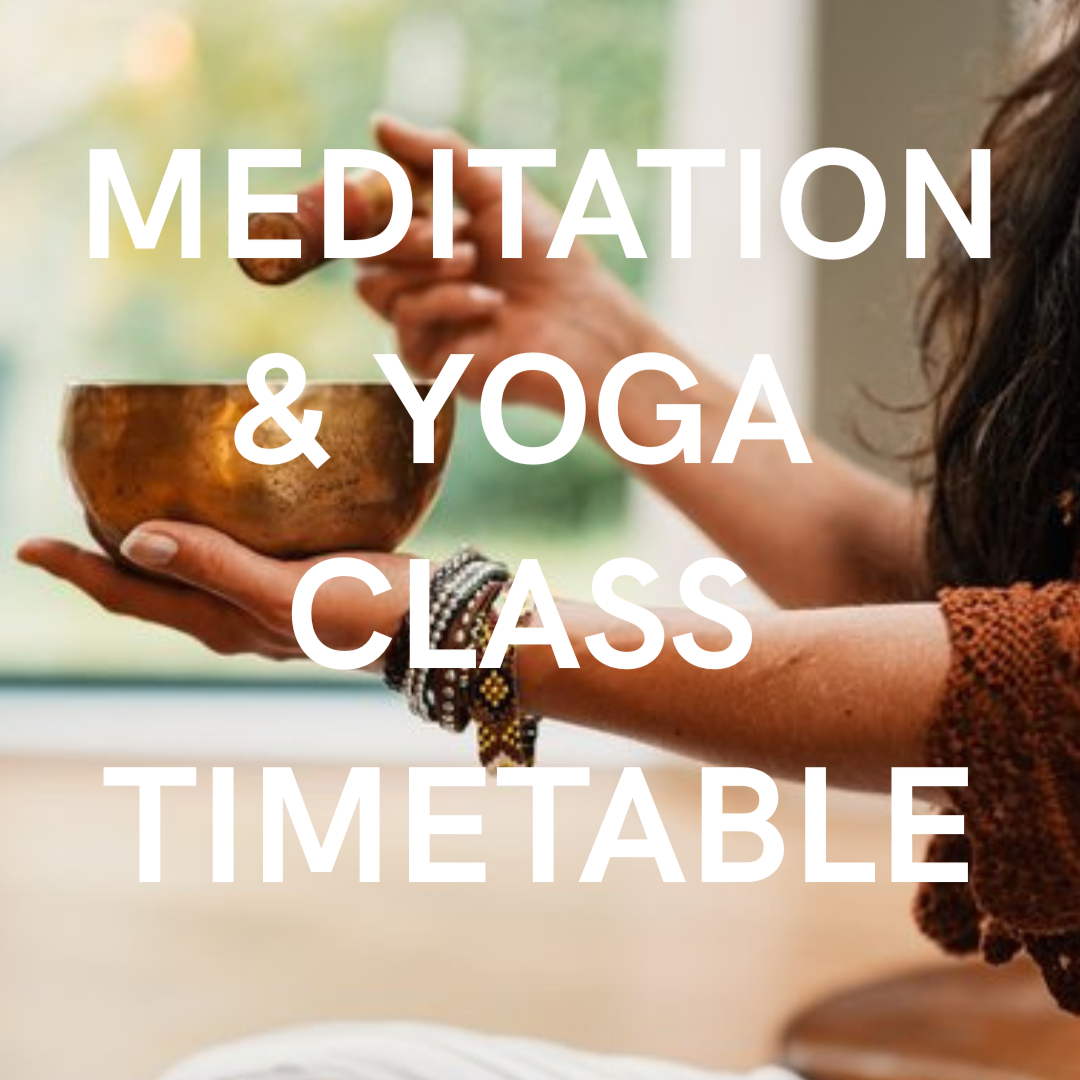 Yoga, Meditation & Pranayama Class Schedule thumbnail