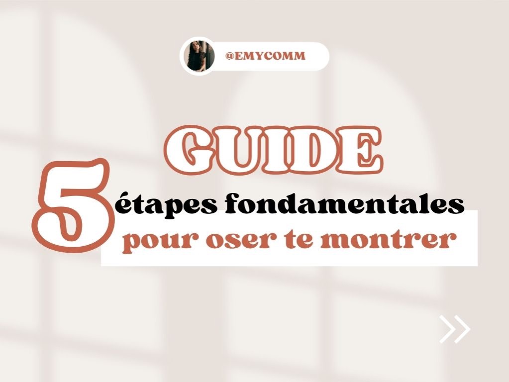 Guide GRATUIT : 5 étapes pour oser te montrer en vidéo thumbnail