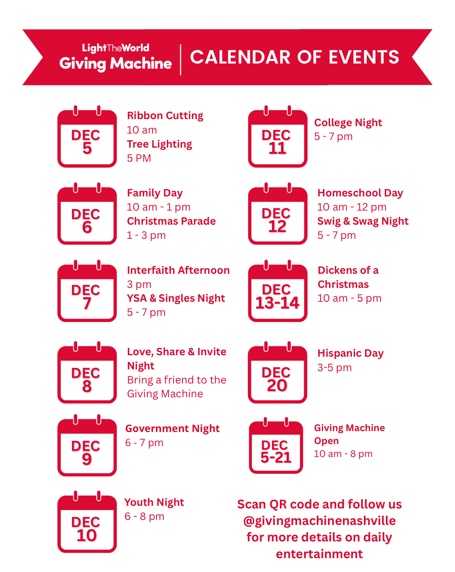 Calendar of Events thumbnail