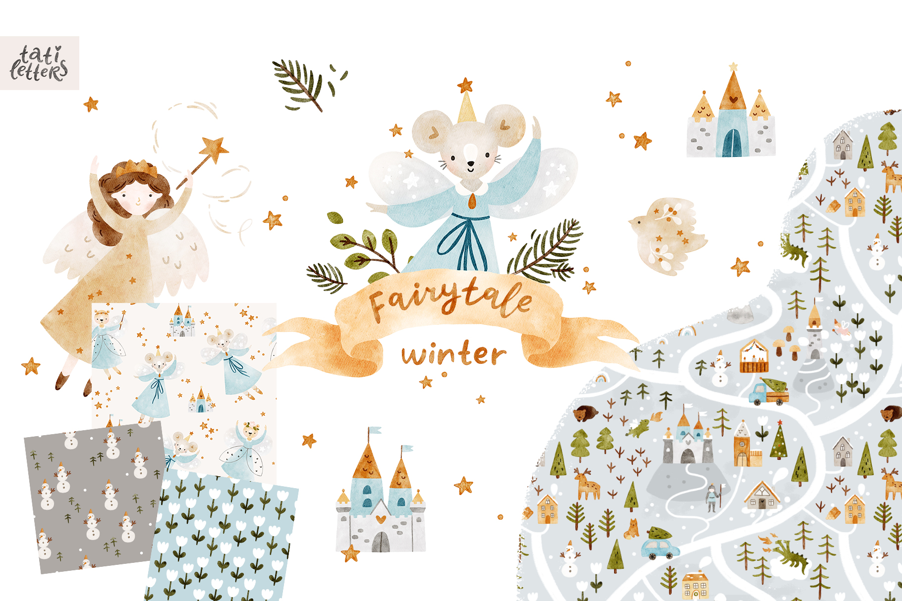 Fairytale winter Graphic Collection thumbnail
