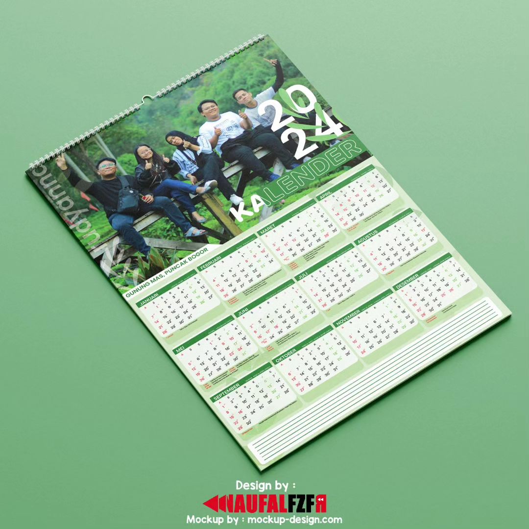 .
Kalender Dinding
.
Design by : 
Me
.
Mockup by : 
mockup-design.com
.
.
___________________________________
☑ Jangan l