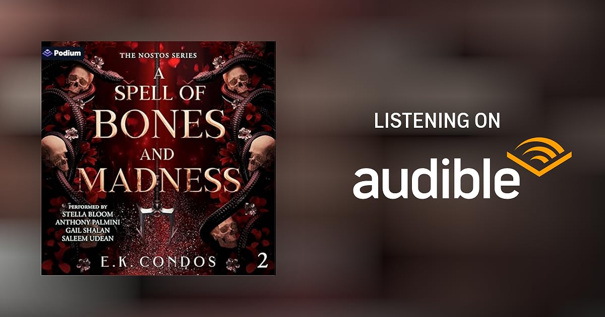 Preorder A Spell of Bones and Madness Audiobook thumbnail