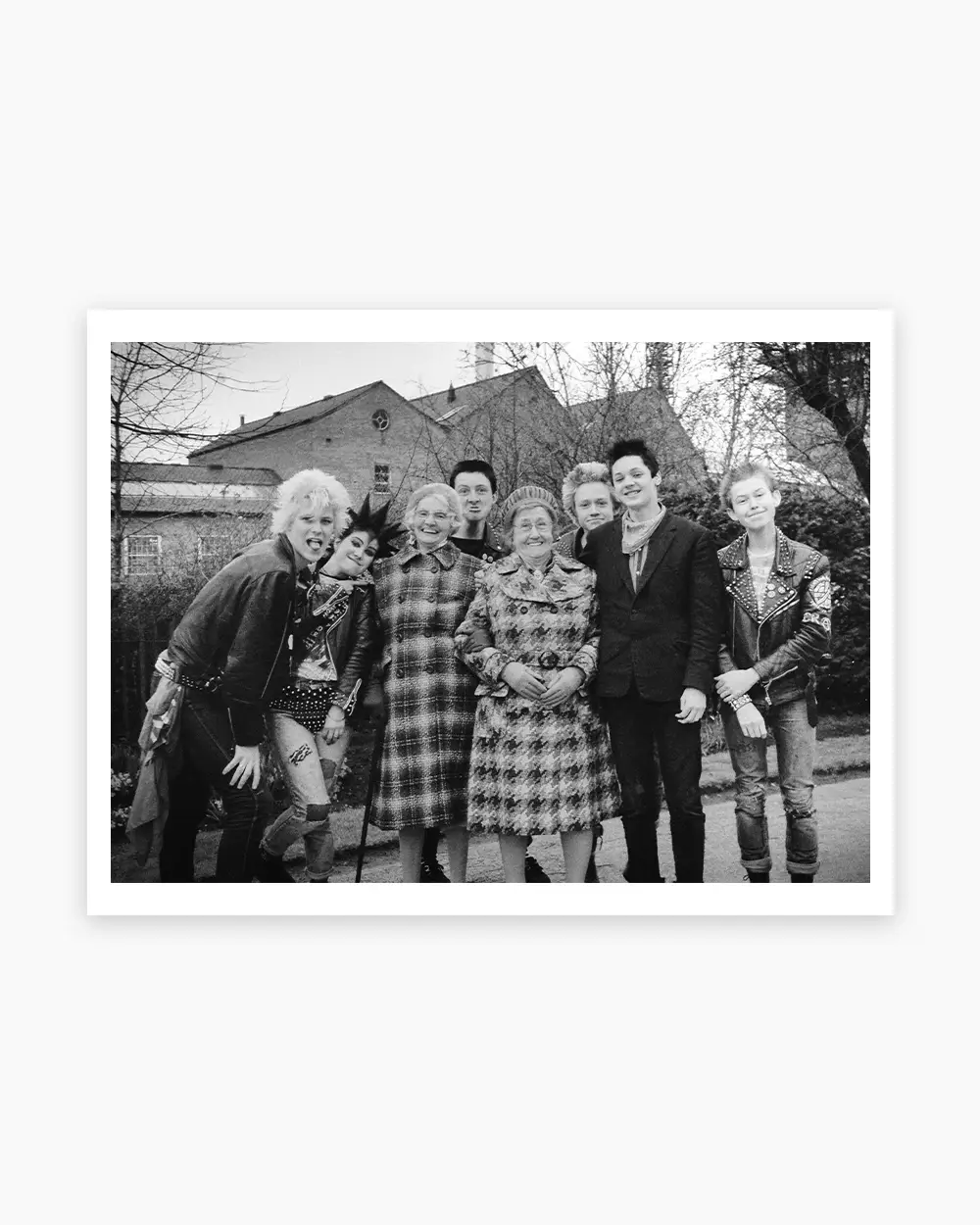 Punks with Dolly & Harriet, 1979 — Fine Art Print thumbnail