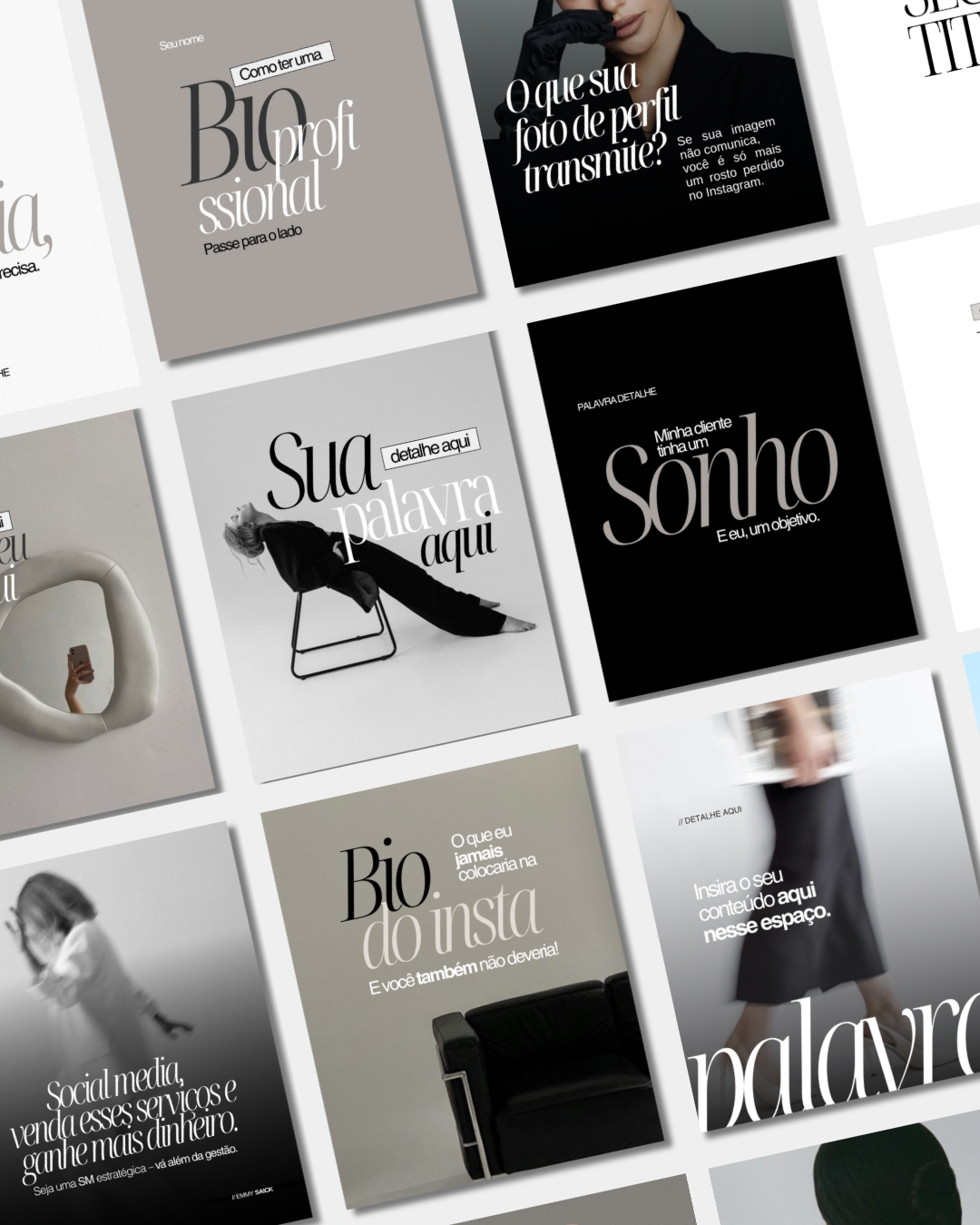 Posts editáveis no Canva | KIT PPE  thumbnail