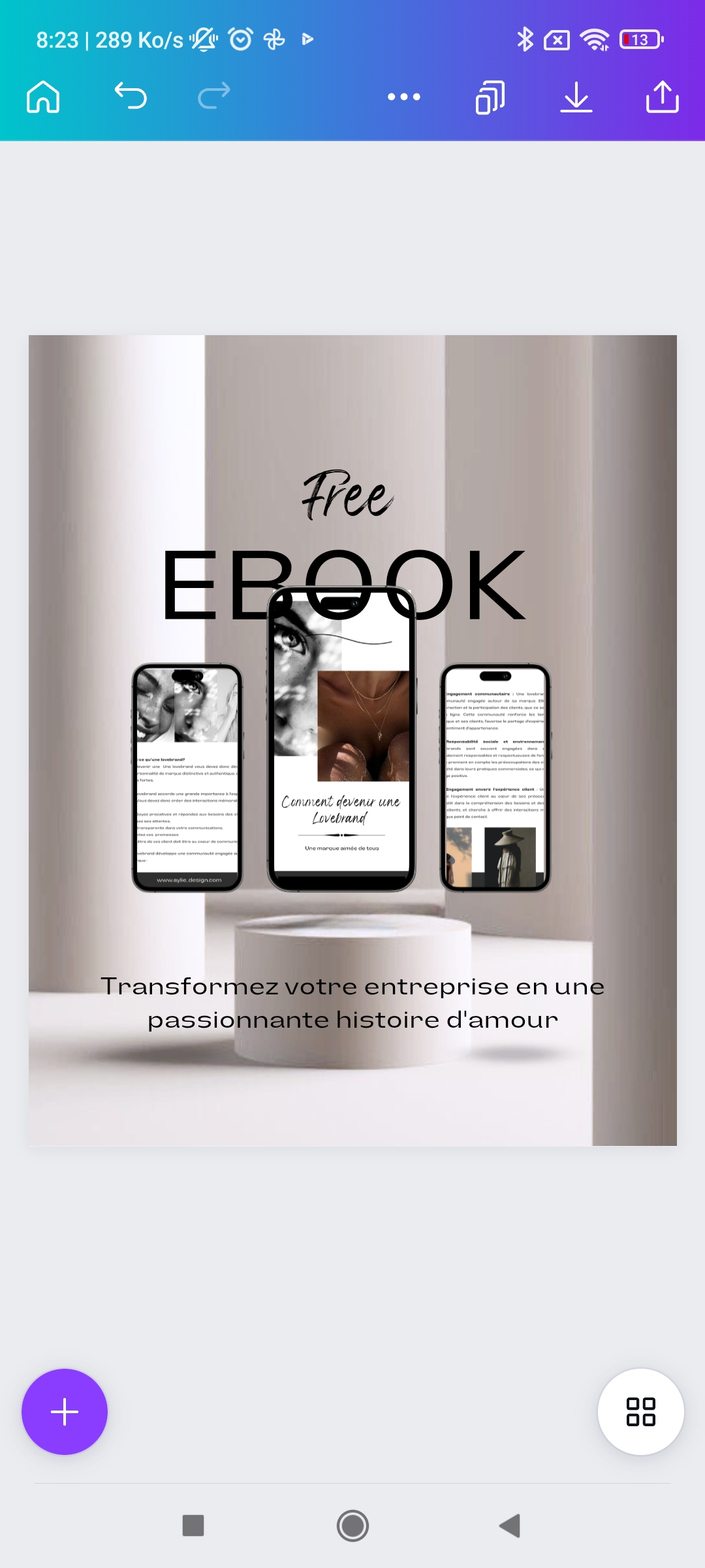 TELECHARGE TON EBOOK GRATUIT " transformez votre marque en une histoire d'amour passionnante" thumbnail