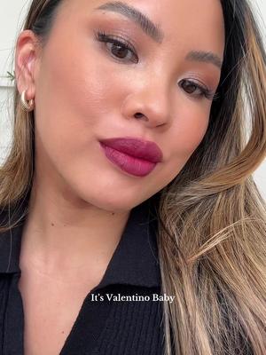 I’m in love, I’m obsessed 🤩@Valentino.Beauty @sephora  - - - Spike valentino buttery matte lip color try on #giftedbyval