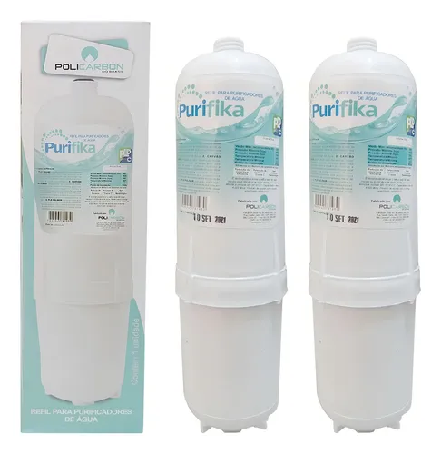 Kit 2 Filtros (Refil) Compatível Soft Everest  da PURIFIKA - no Mercado Livre thumbnail