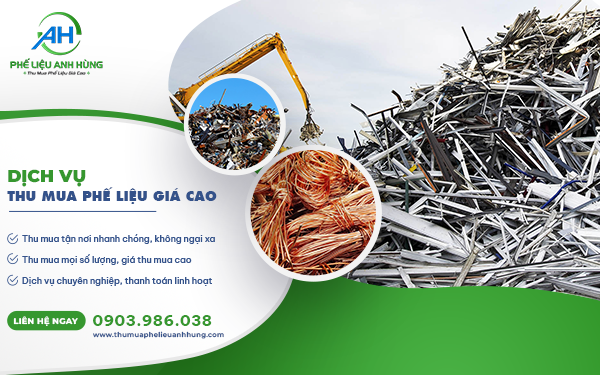 Thu Mua Phế Liệu Anh Hùng | Thu Mua Phế Liệu Sắt Nhôm Đồng | Thu Mua Phế Liệu Giá Cao Đà Nẵng thumbnail