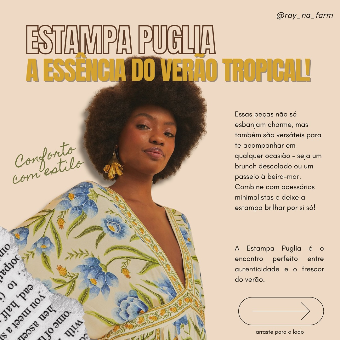 🍍🌺 Estampa Puglia - A essência do verão tropical!

A Estampa Puglia é o encontro perfeito entre autenticidade e o fresco