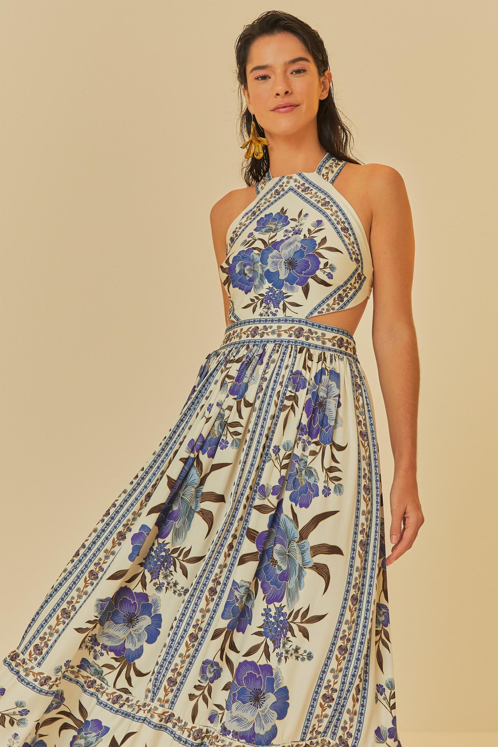 Vestido Cropped Estampado Manu thumbnail