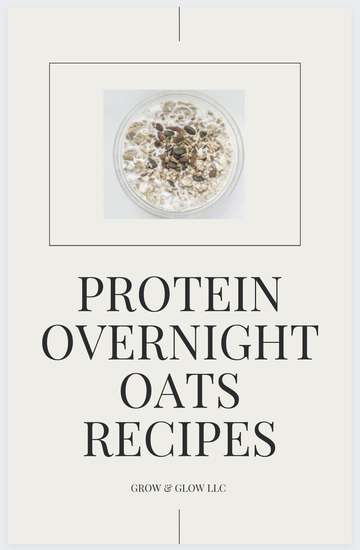 FREE Overnight Oats Recipe Ebook thumbnail