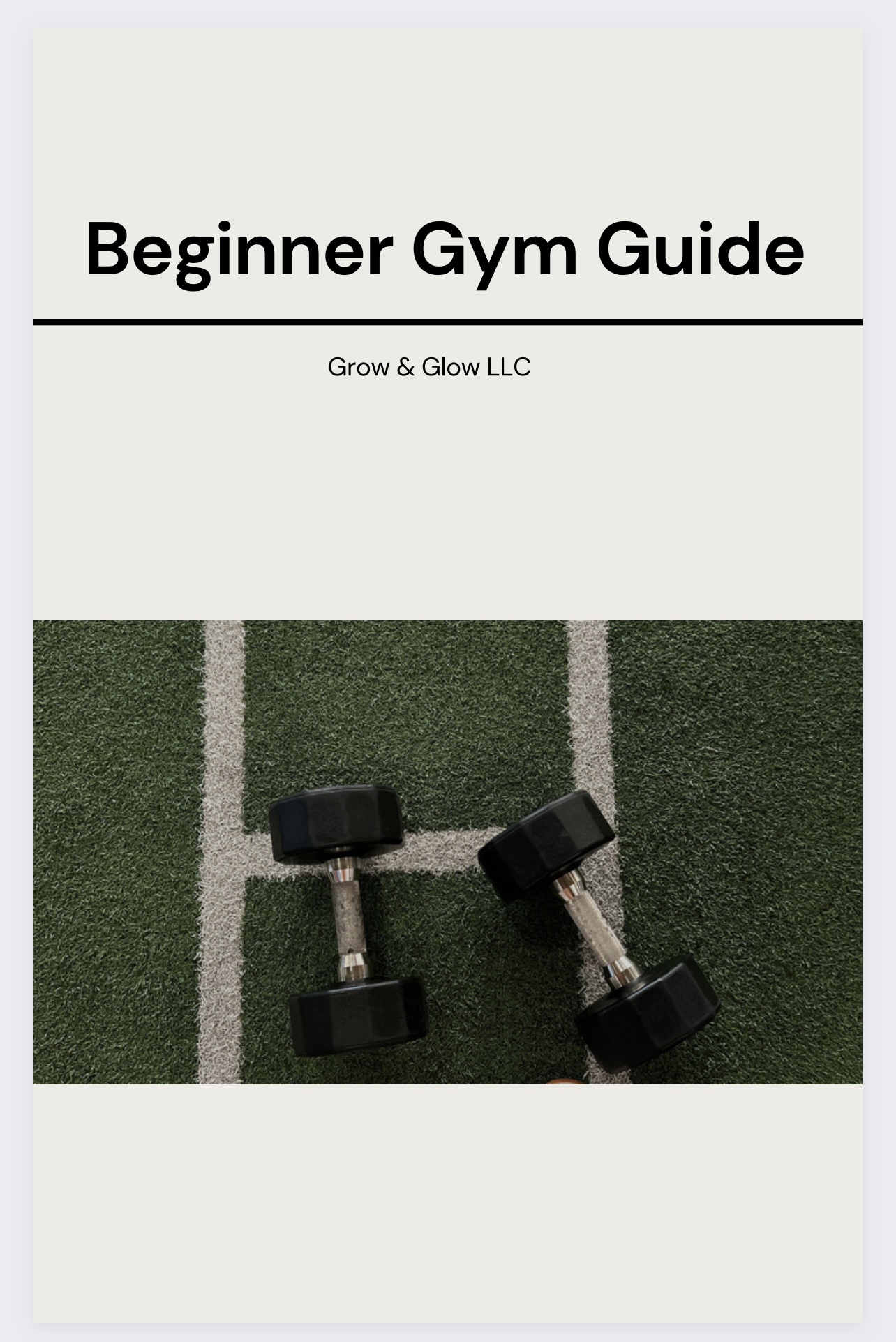 Beginner Gym Guide thumbnail