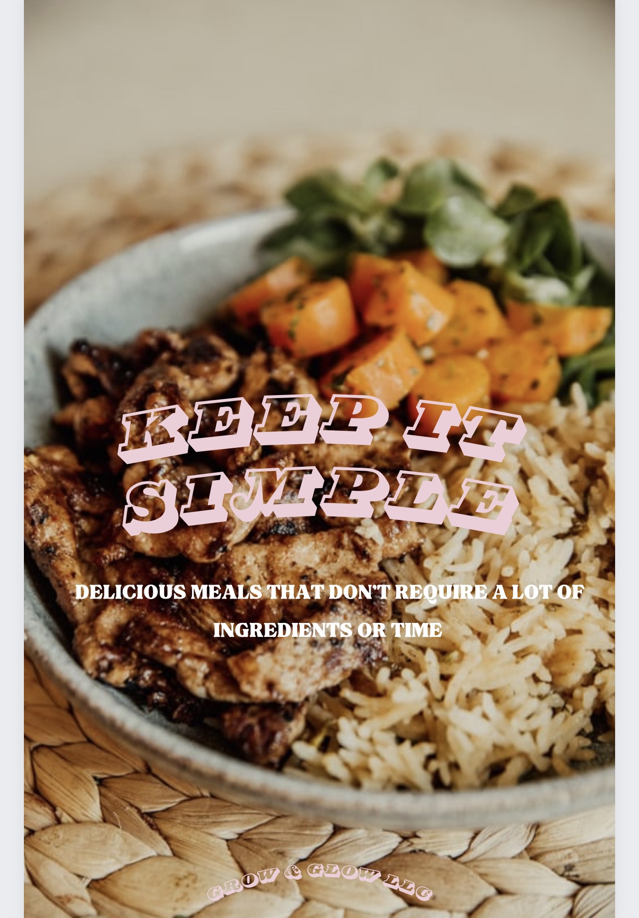 KEEP IT SIMPLE Recipe Ebook ! thumbnail